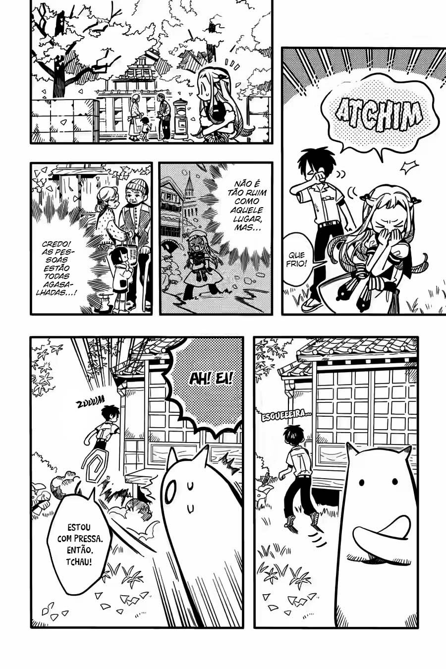 Toilet-Bound Hanako-kun Capítulo 128 Página 11