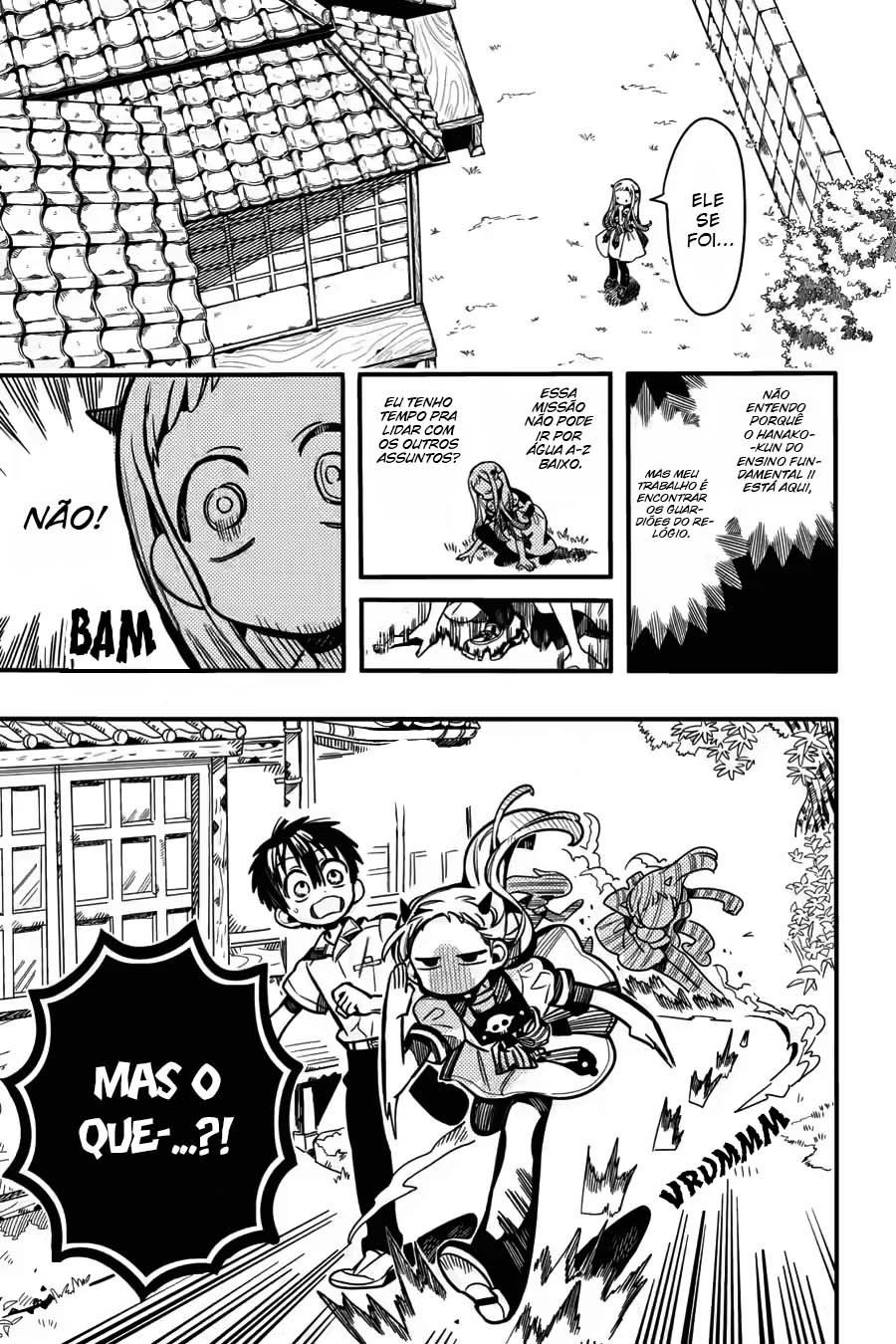 Toilet-Bound Hanako-kun Capítulo 128 Página 12