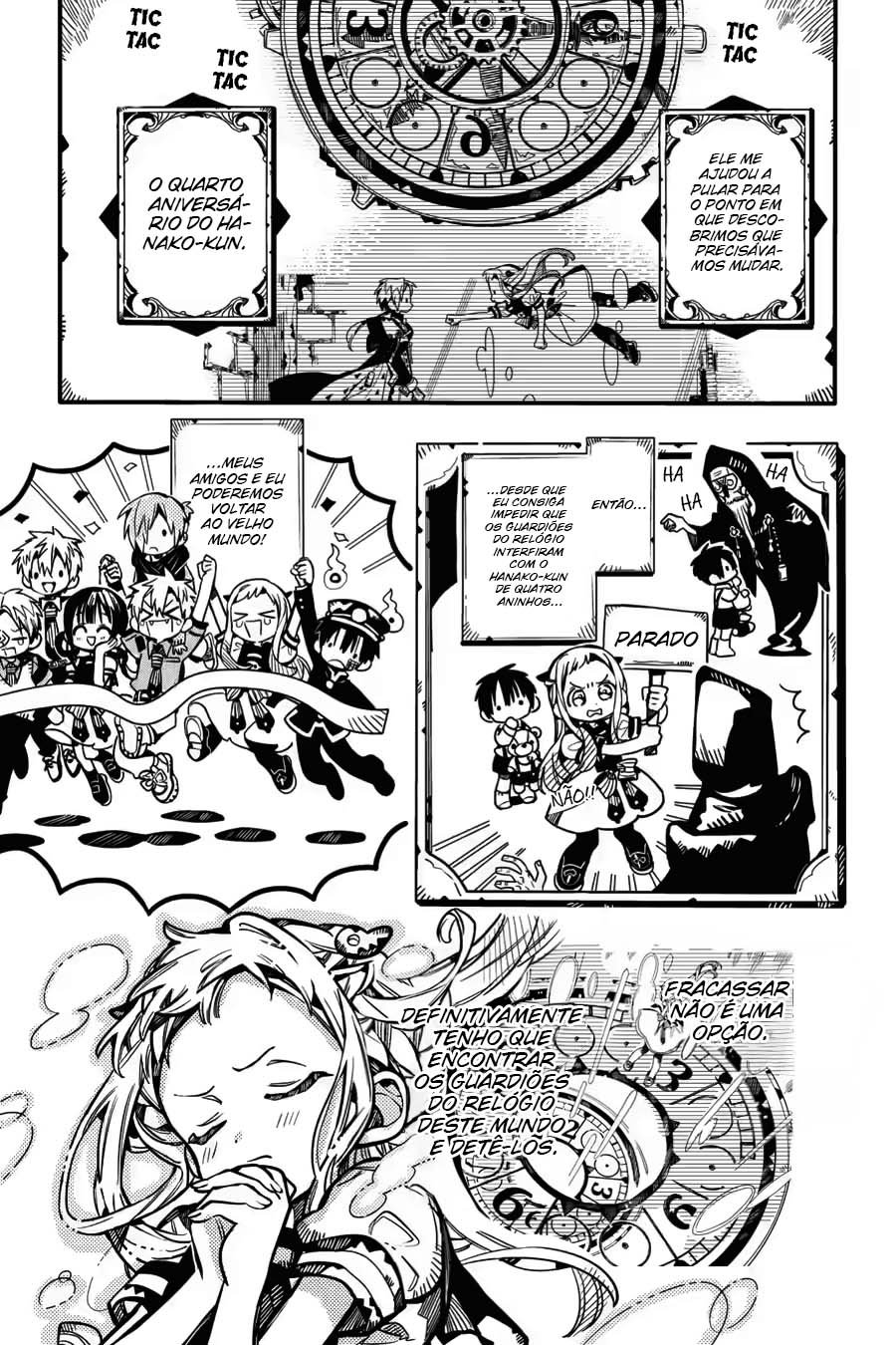 Toilet-Bound Hanako-kun Capítulo 128 Página 4