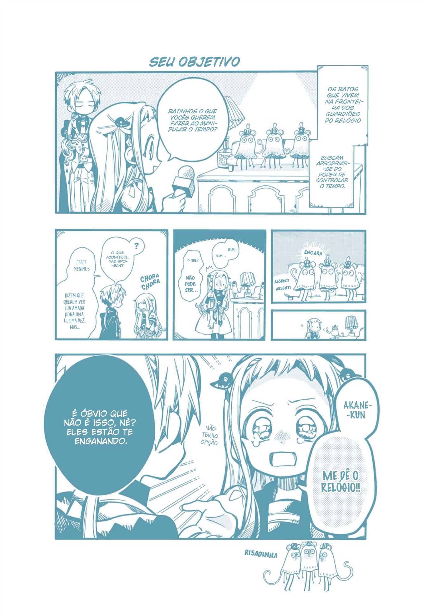 Toilet-Bound Hanako-kun Capítulo 130.5 Página 4