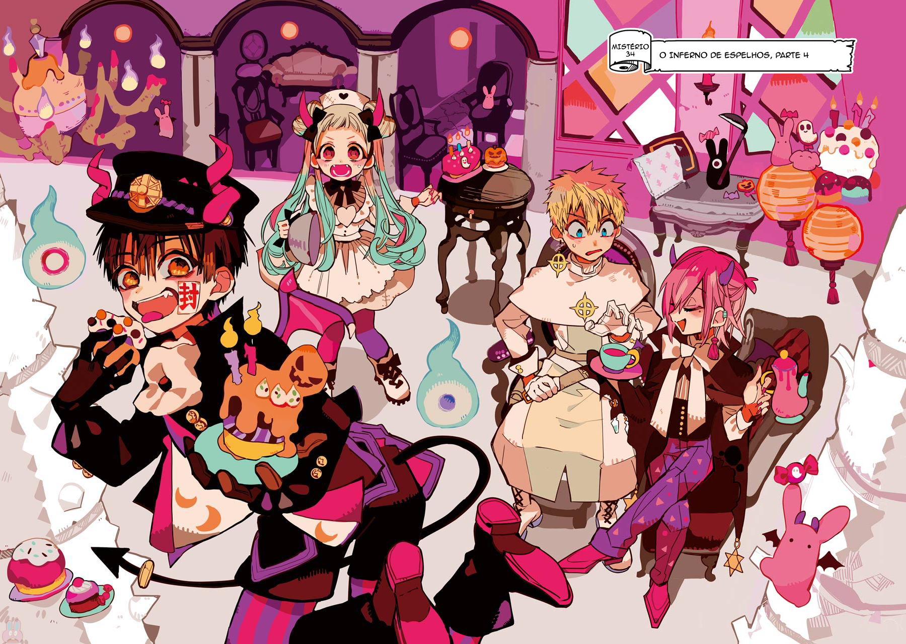 Toilet-Bound Hanako-kun Capítulo 34 Página 2