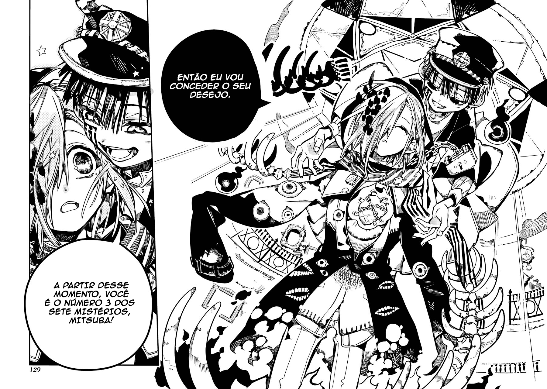 Toilet-Bound Hanako-kun Capítulo 34 Página 33