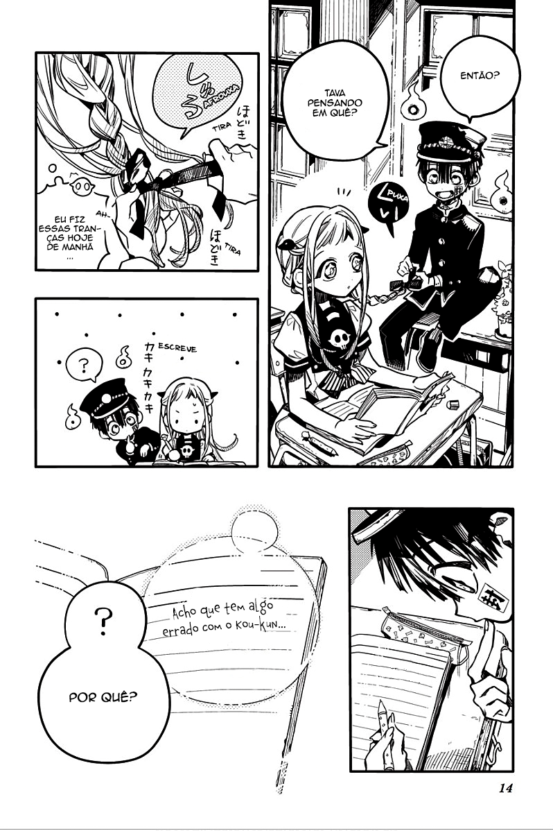 Toilet-Bound Hanako-kun Capítulo 36 Página 14