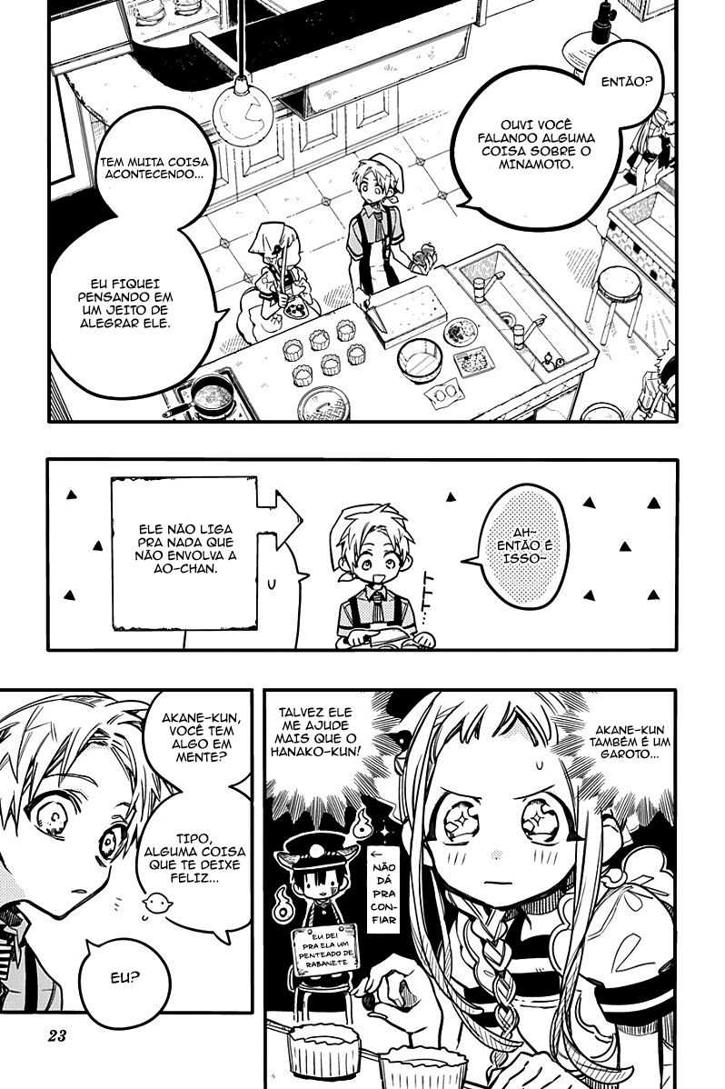 Toilet-Bound Hanako-kun Capítulo 36 Página 23