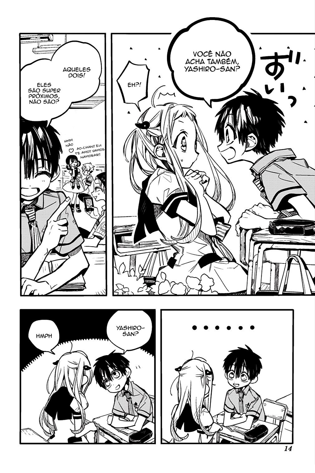Toilet-Bound Hanako-kun Capítulo 41 Página 12