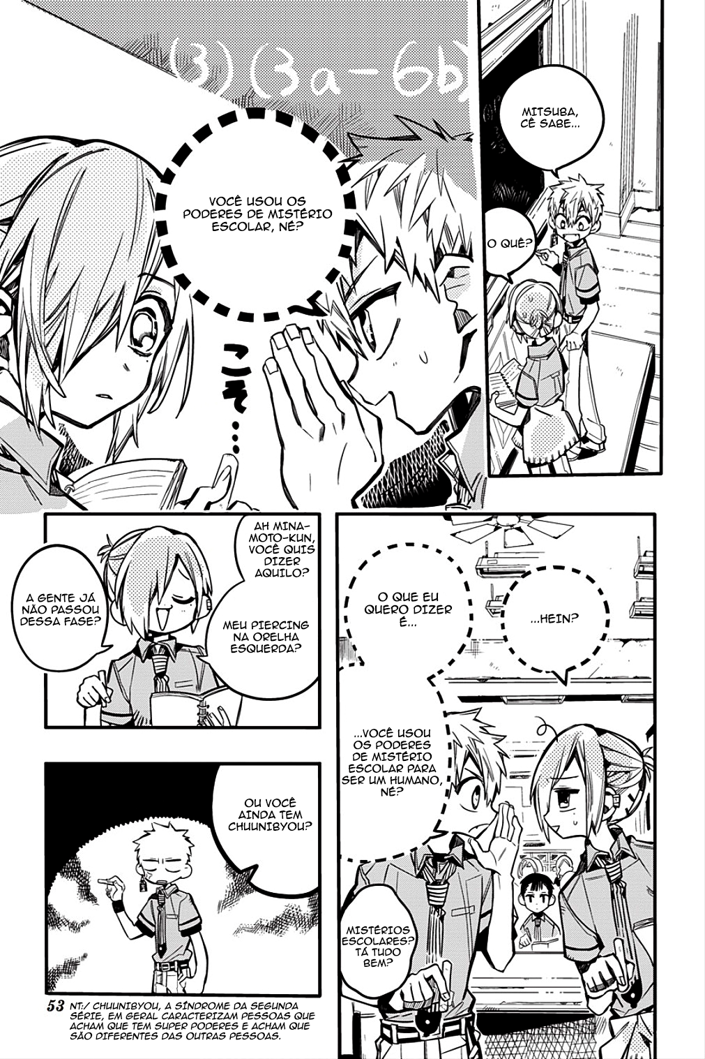 Toilet-Bound Hanako-kun Capítulo 42 Página 14