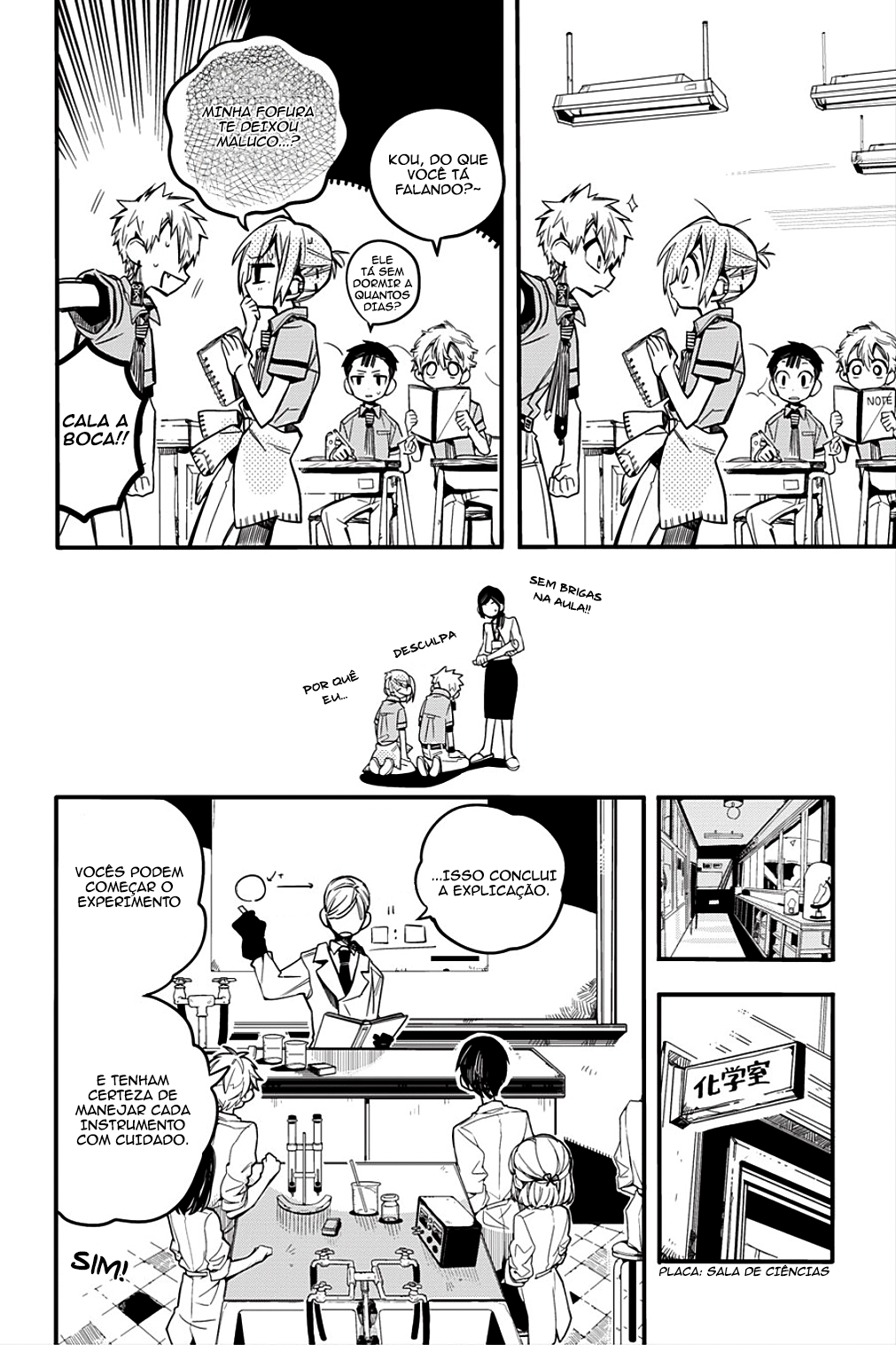 Toilet-Bound Hanako-kun Capítulo 42 Página 17