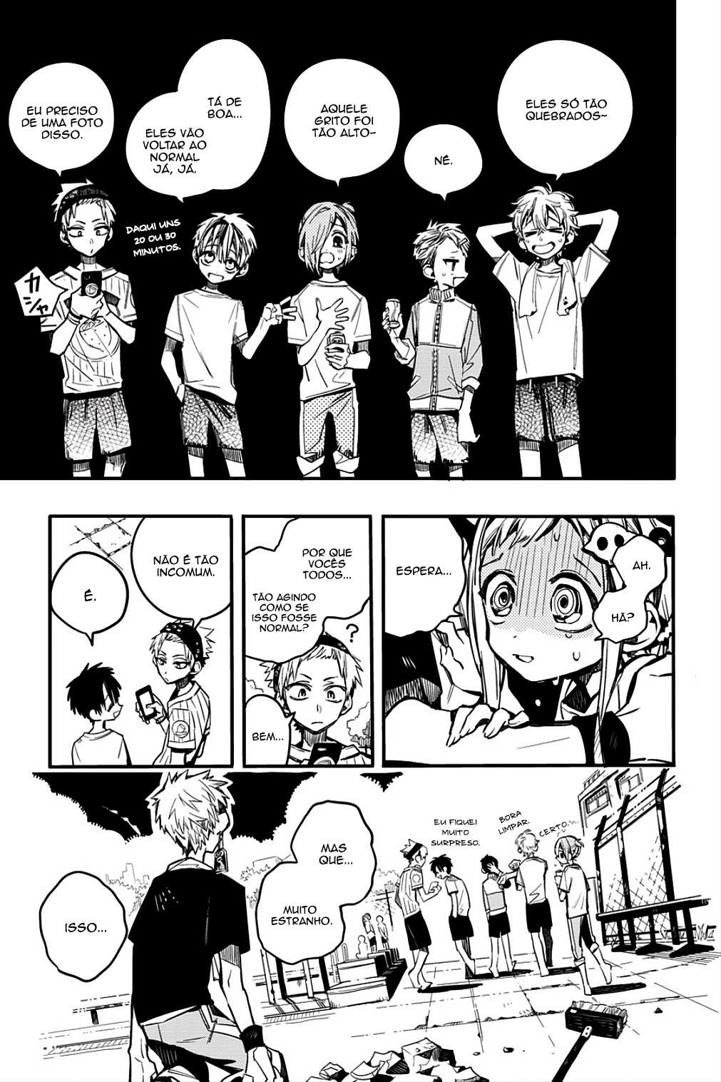 Toilet-Bound Hanako-kun Capítulo 43 Página 30