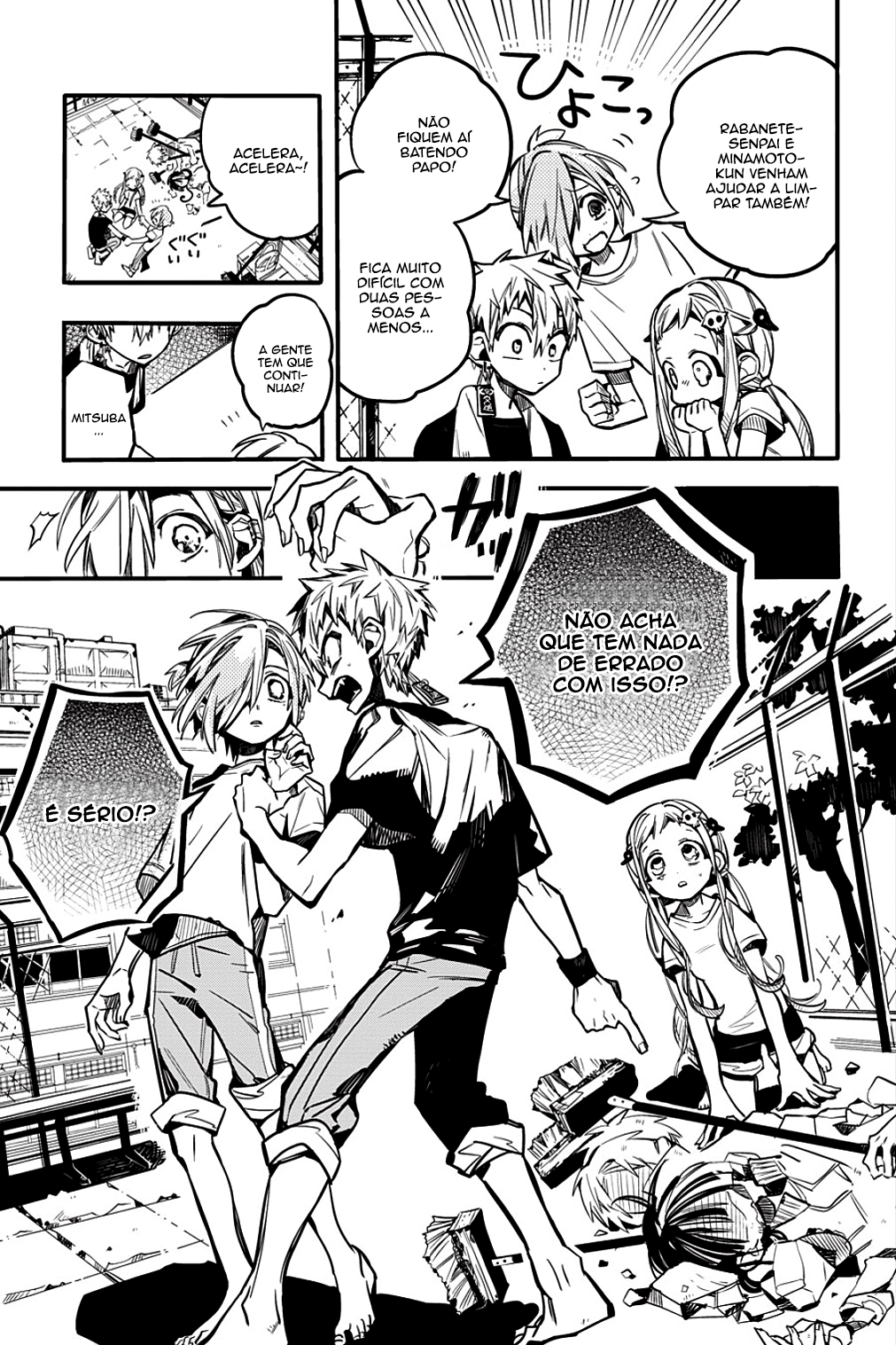 Toilet-Bound Hanako-kun Capítulo 43 Página 32