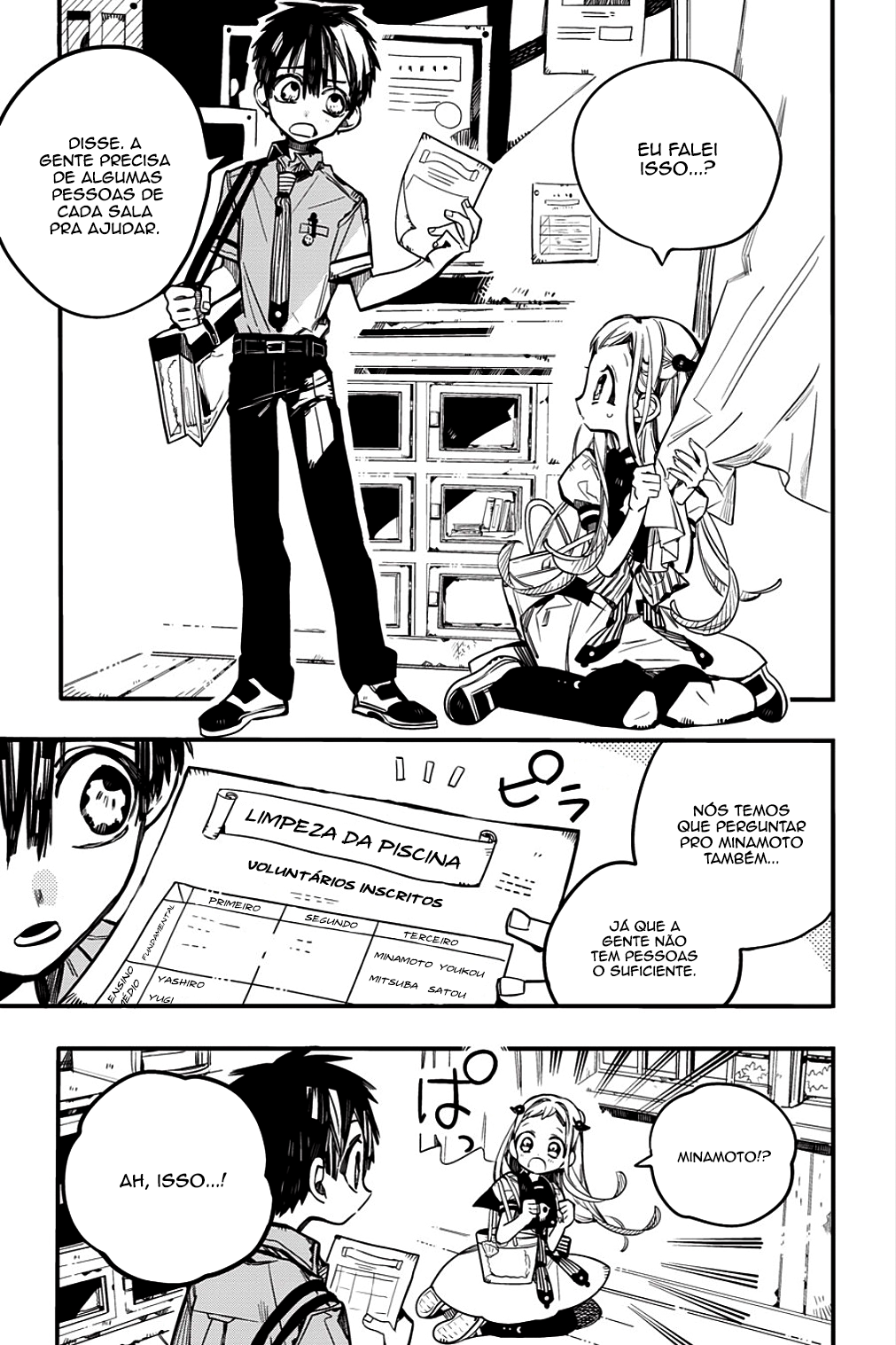 Toilet-Bound Hanako-kun Capítulo 43 Página 4