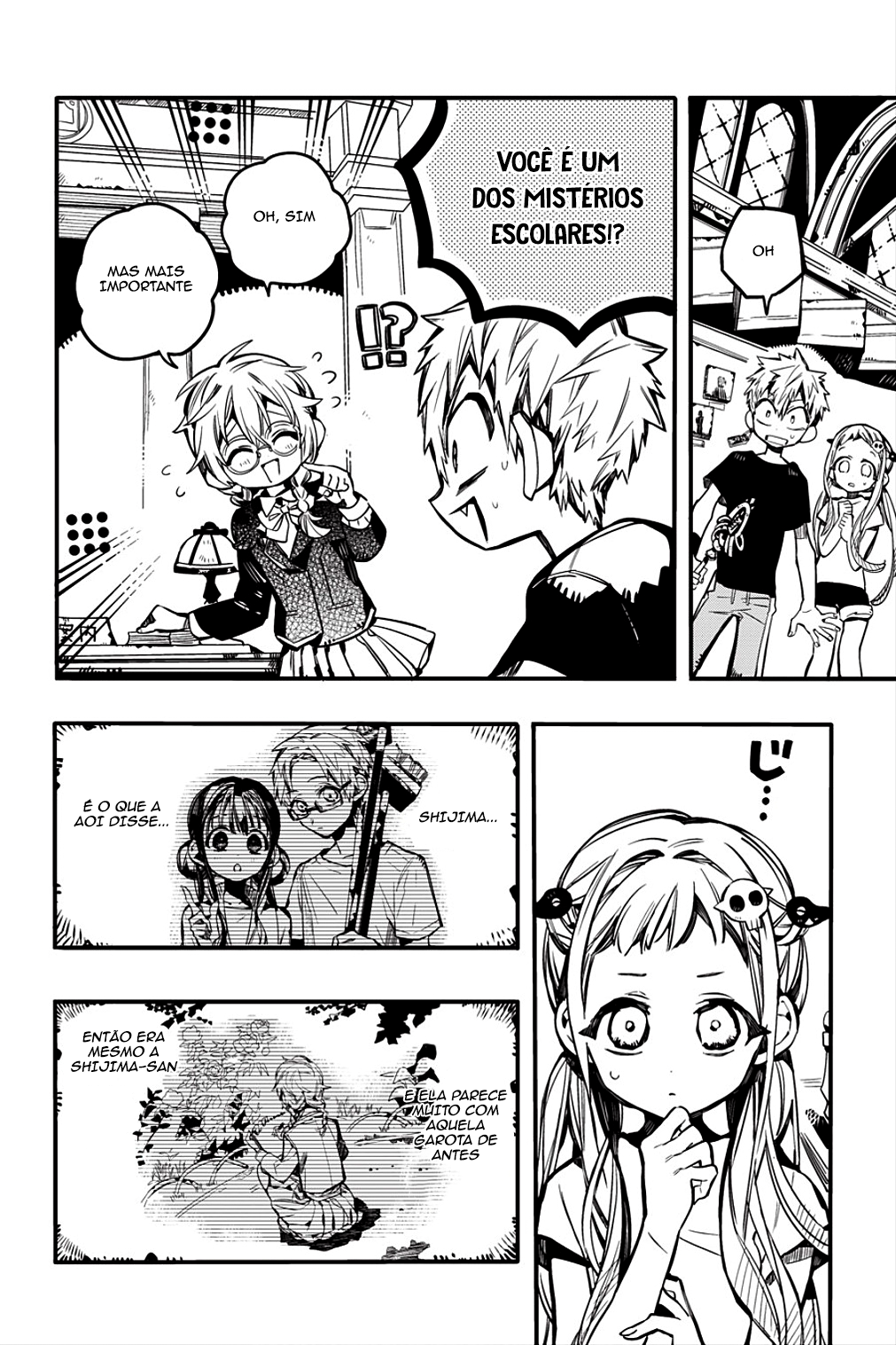 Toilet-Bound Hanako-kun Capítulo 44 Página 14