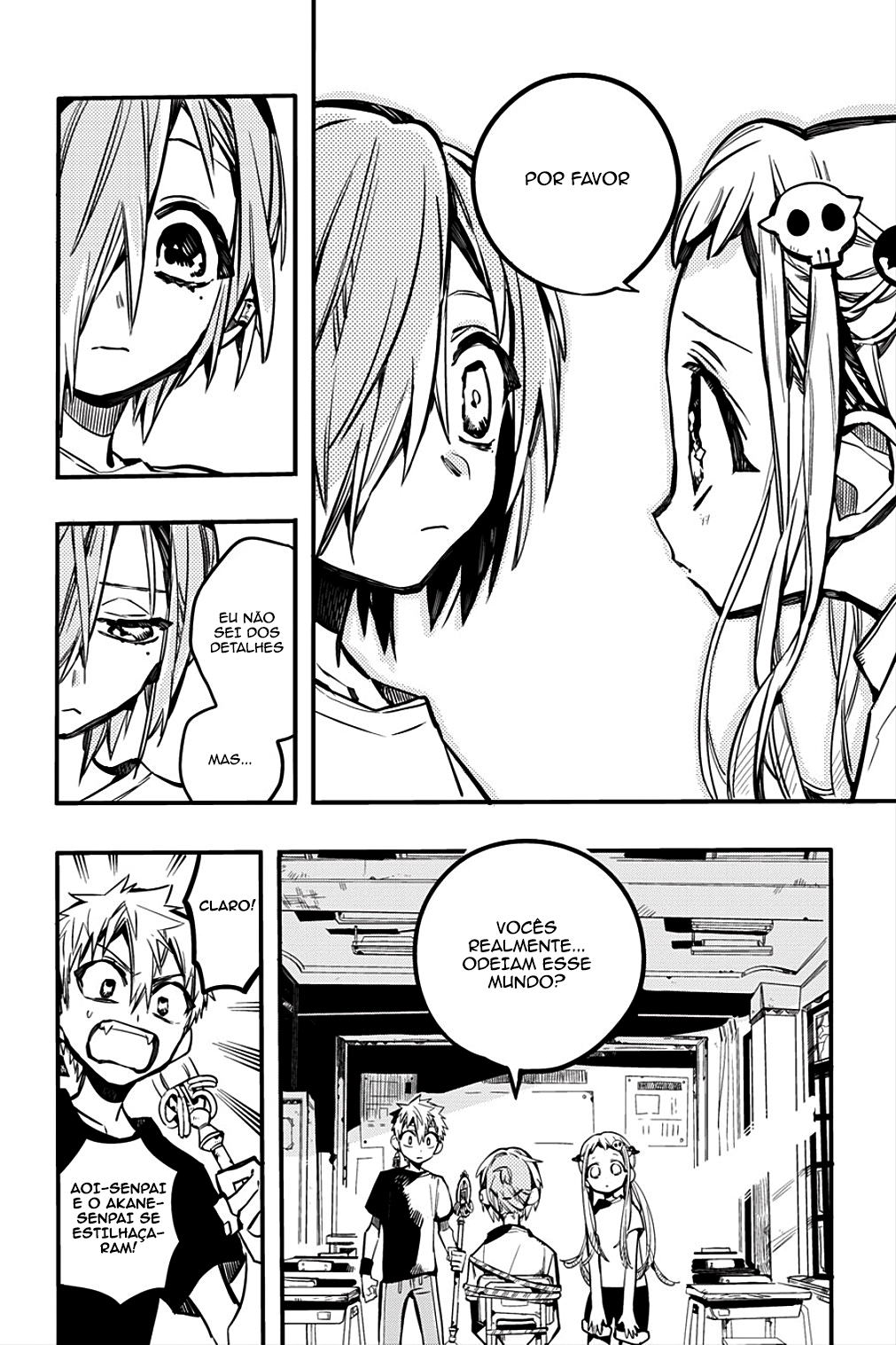 Toilet-Bound Hanako-kun Capítulo 44 Página 4