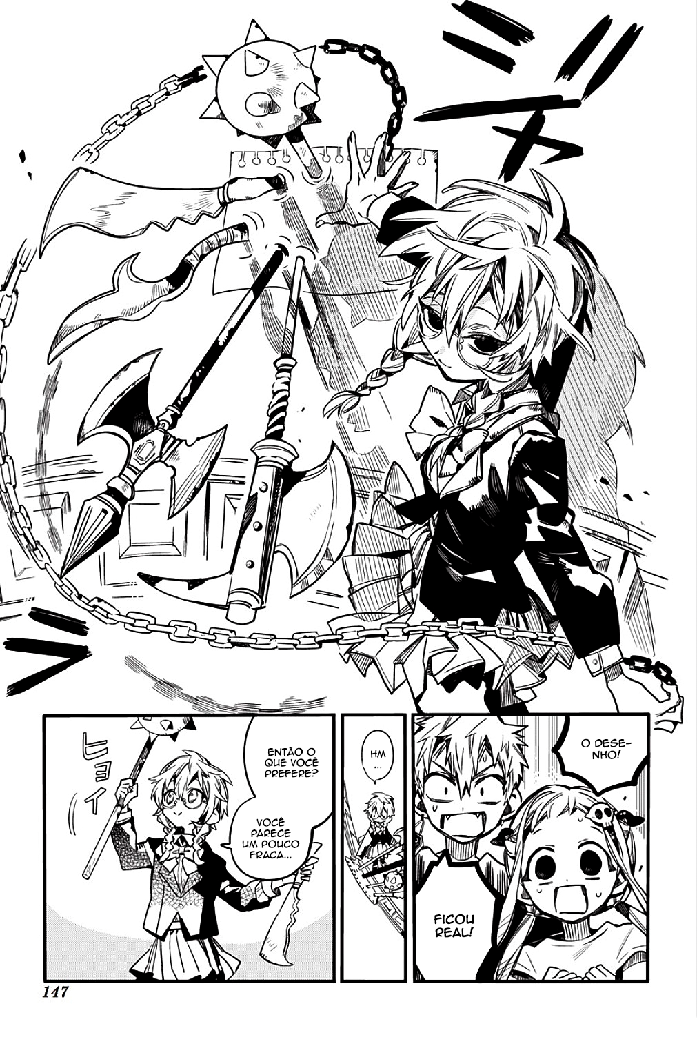 Toilet-Bound Hanako-kun Capítulo 45 Página 10