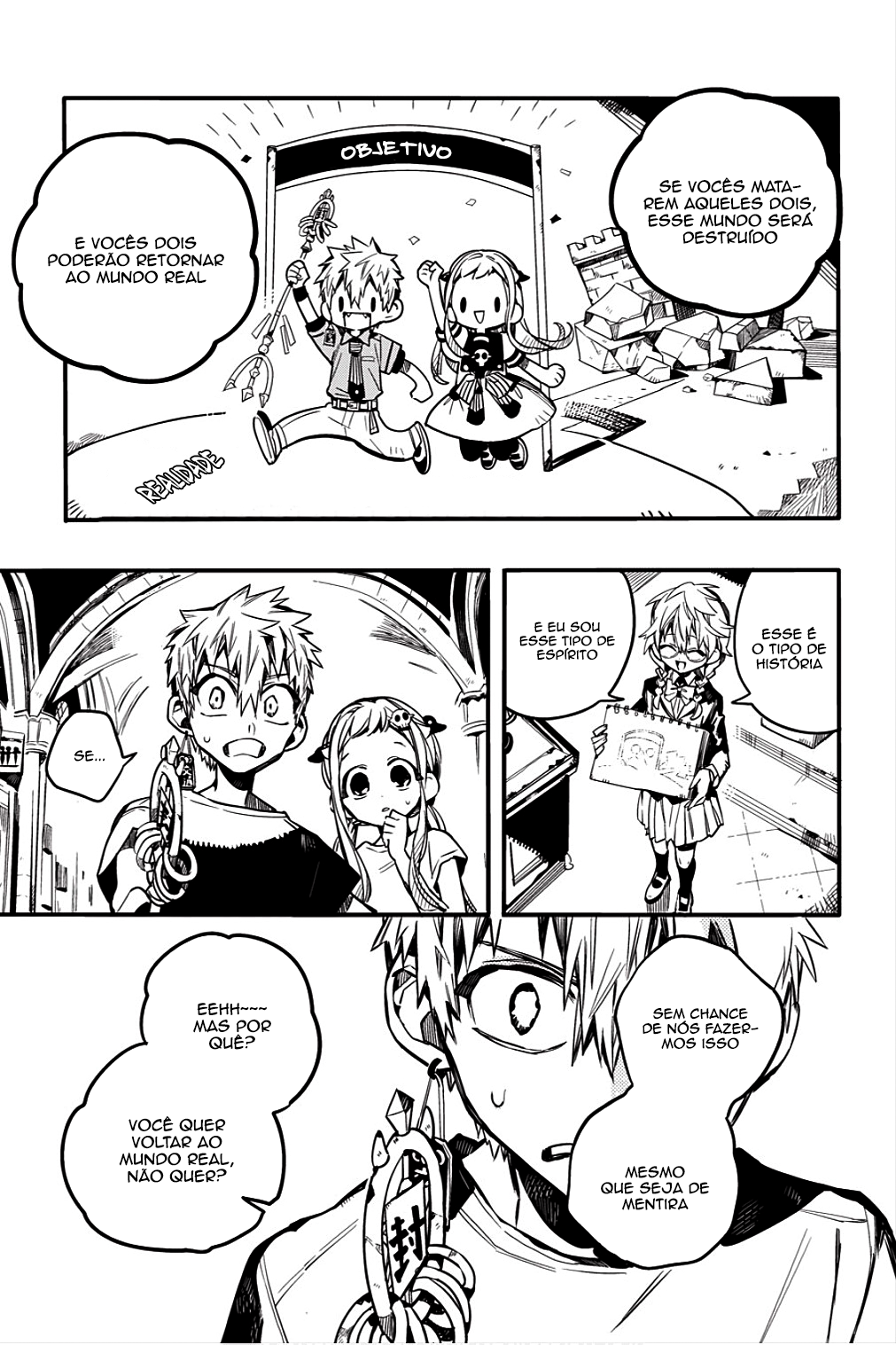 Toilet-Bound Hanako-kun Capítulo 45 Página 8