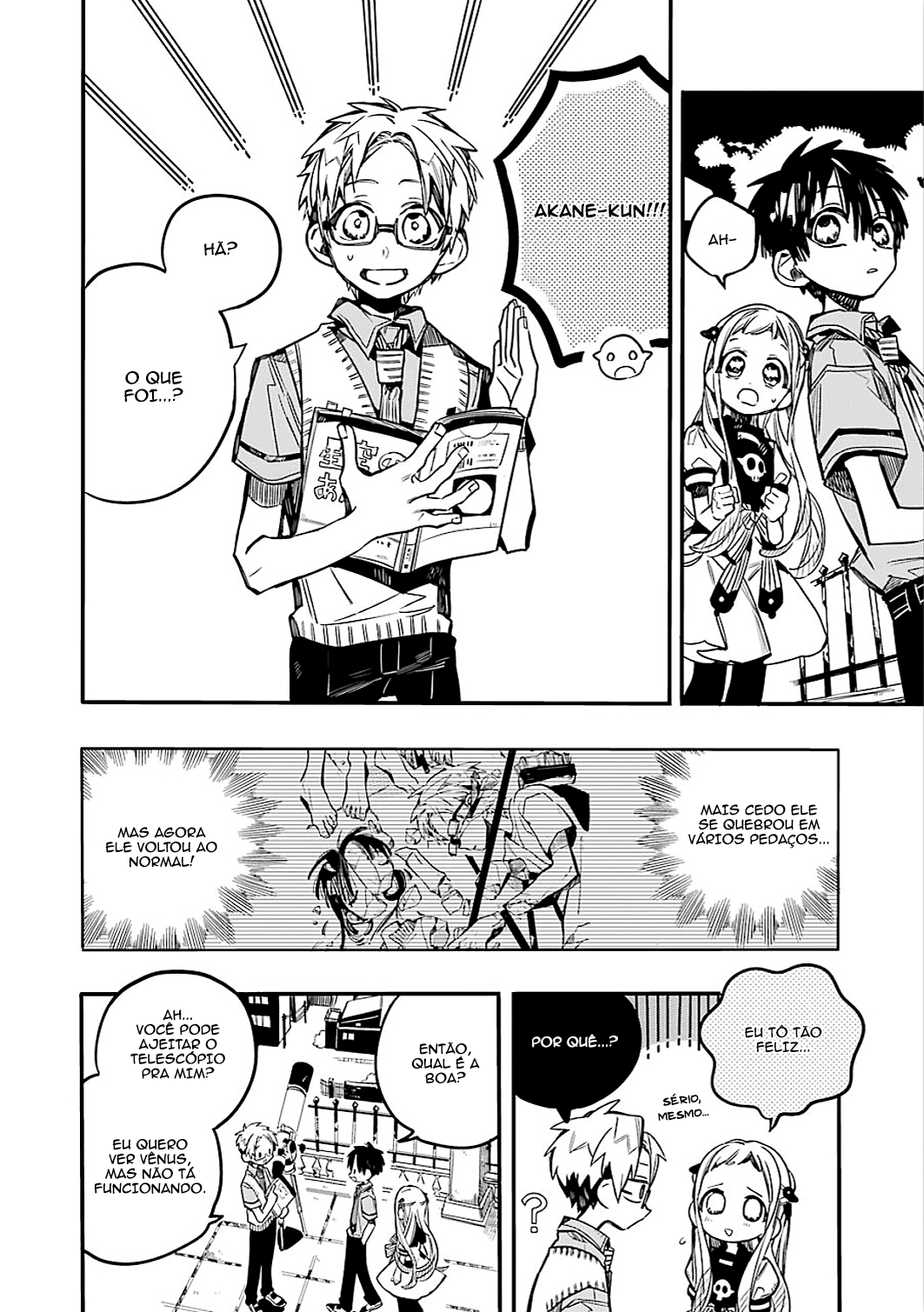 Toilet-Bound Hanako-kun Capítulo 46 Página 12