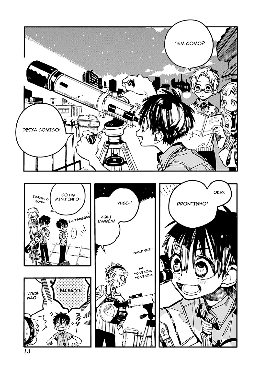Toilet-Bound Hanako-kun Capítulo 46 Página 13