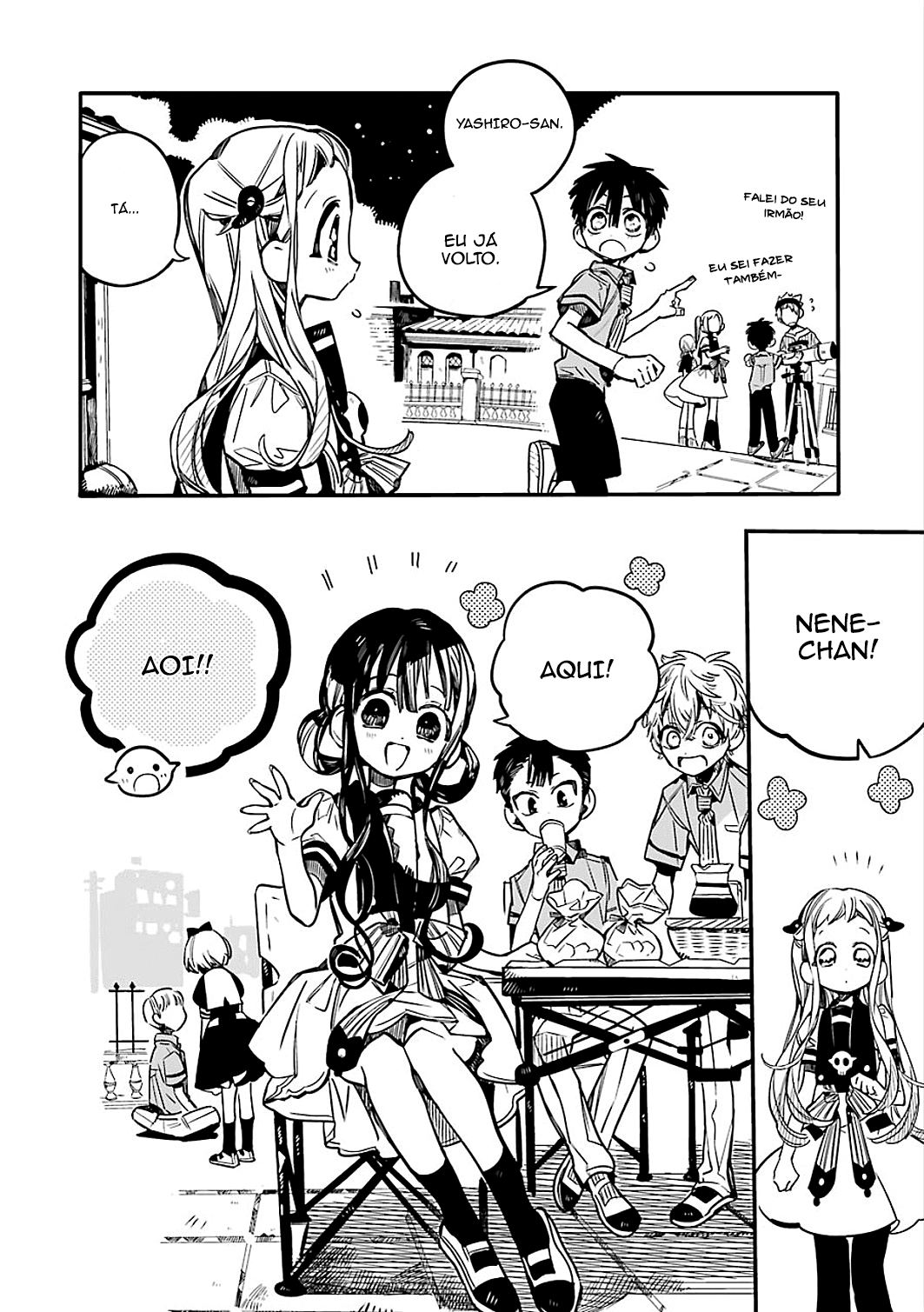 Toilet-Bound Hanako-kun Capítulo 46 Página 14