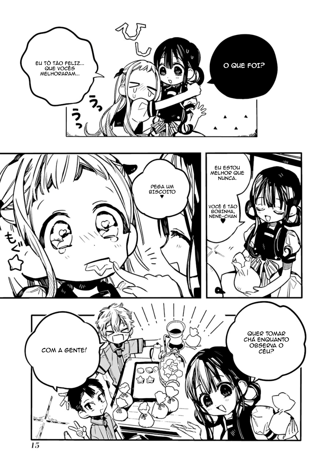 Toilet-Bound Hanako-kun Capítulo 46 Página 15