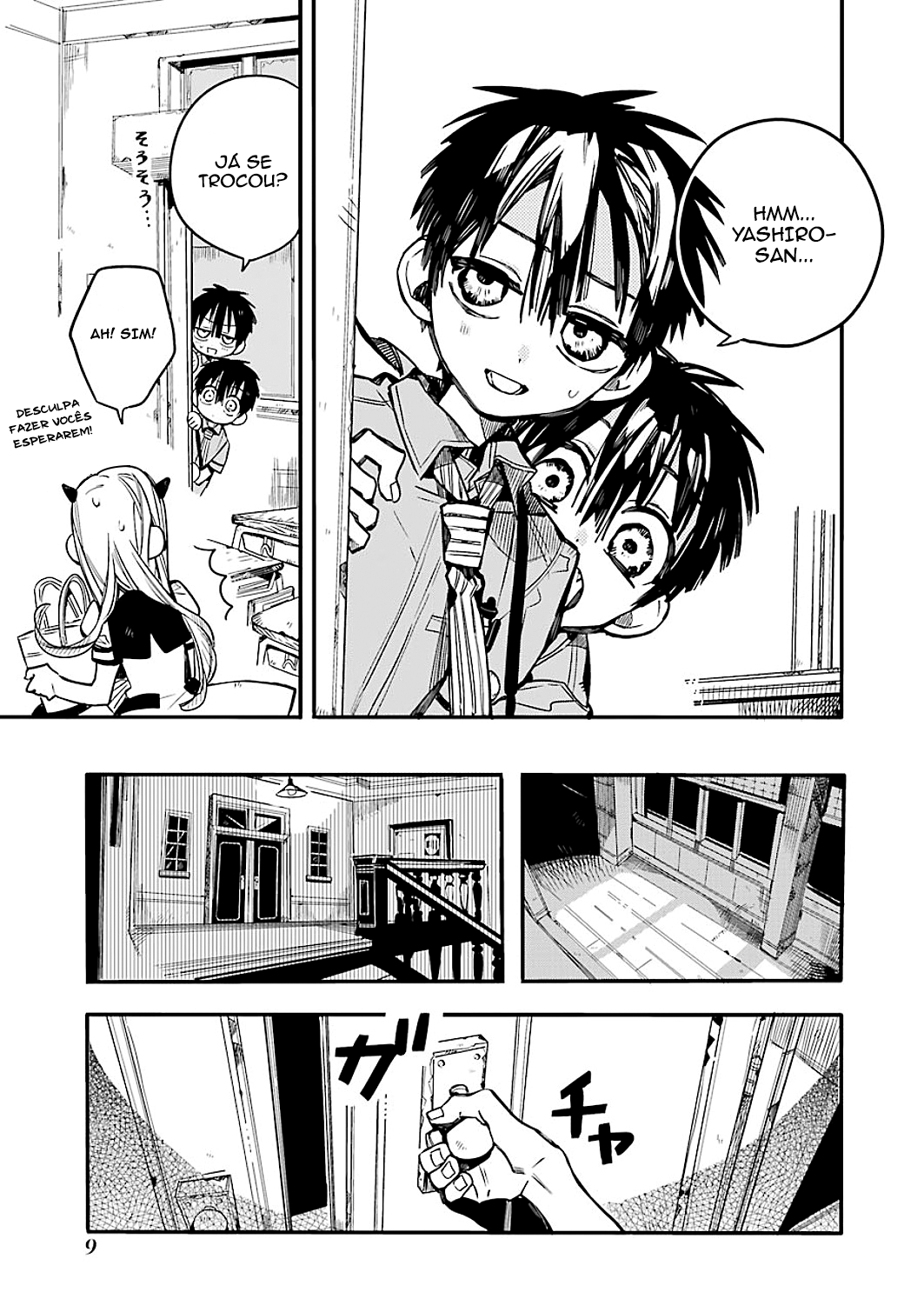 Toilet-Bound Hanako-kun Capítulo 46 Página 9