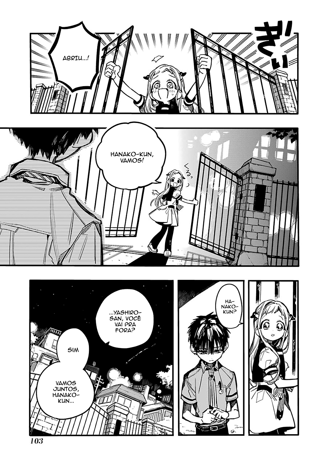 Toilet-Bound Hanako-kun Capítulo 49 Página 3