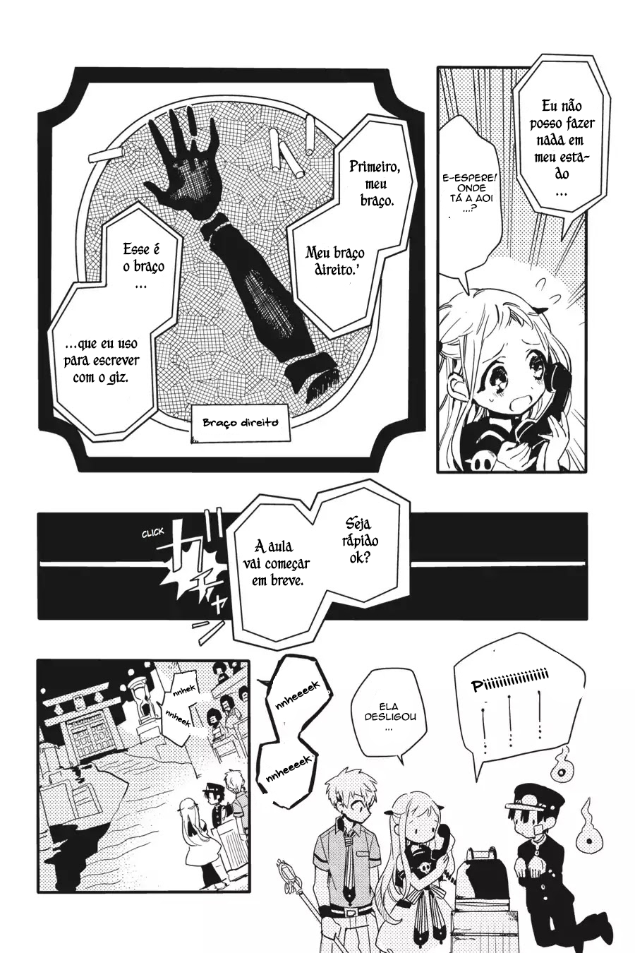Toilet-Bound Hanako-kun Capítulo 5 Página 12