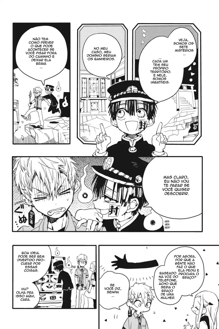 Toilet-Bound Hanako-kun Capítulo 5 Página 14