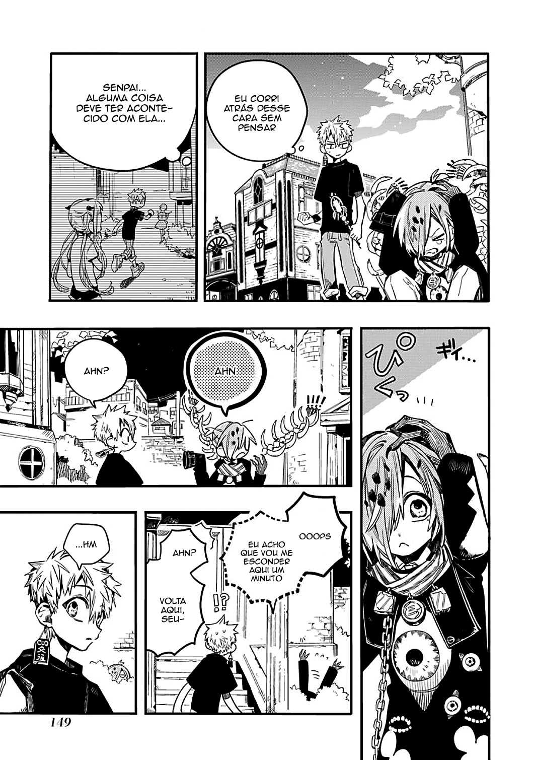 Toilet-Bound Hanako-kun Capítulo 50 Página 17