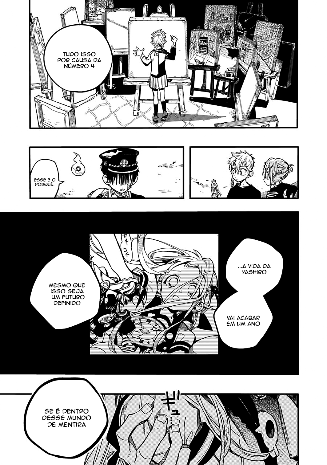 Toilet-Bound Hanako-kun Capítulo 50 Página 30