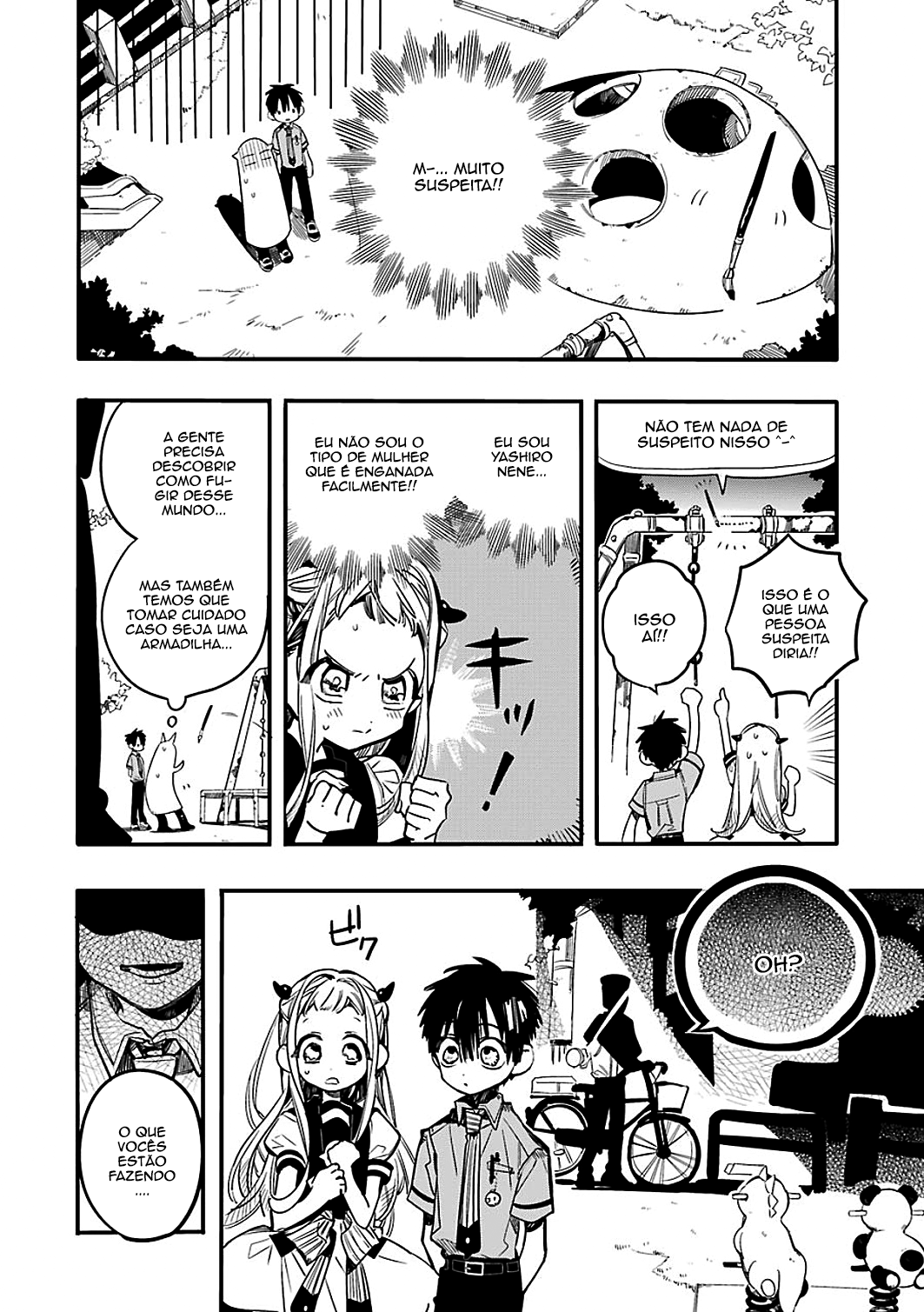 Toilet-Bound Hanako-kun Capítulo 50 Página 4