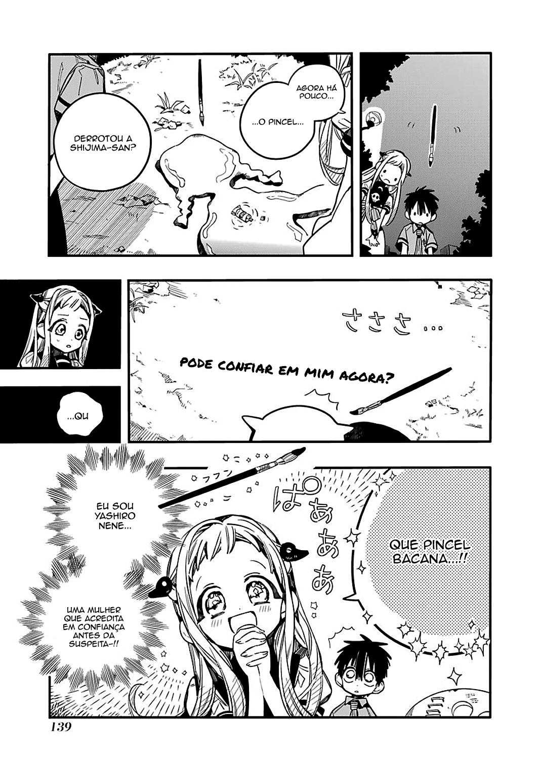 Toilet-Bound Hanako-kun Capítulo 50 Página 7