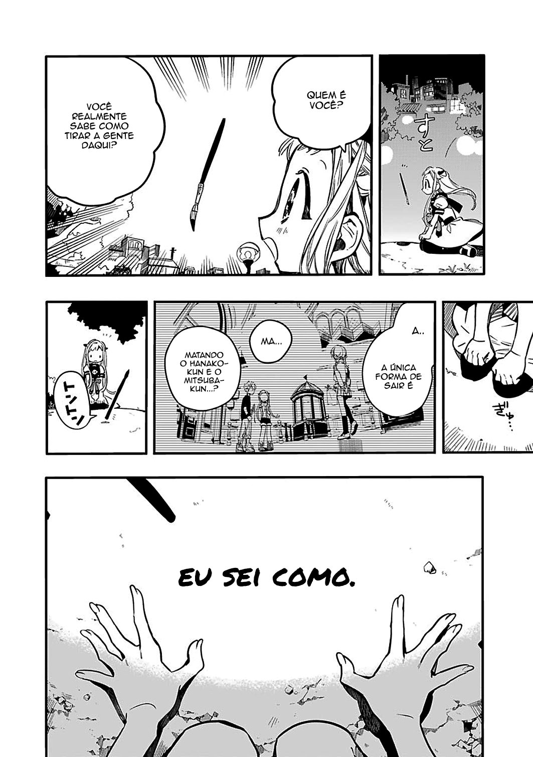 Toilet-Bound Hanako-kun Capítulo 50 Página 8