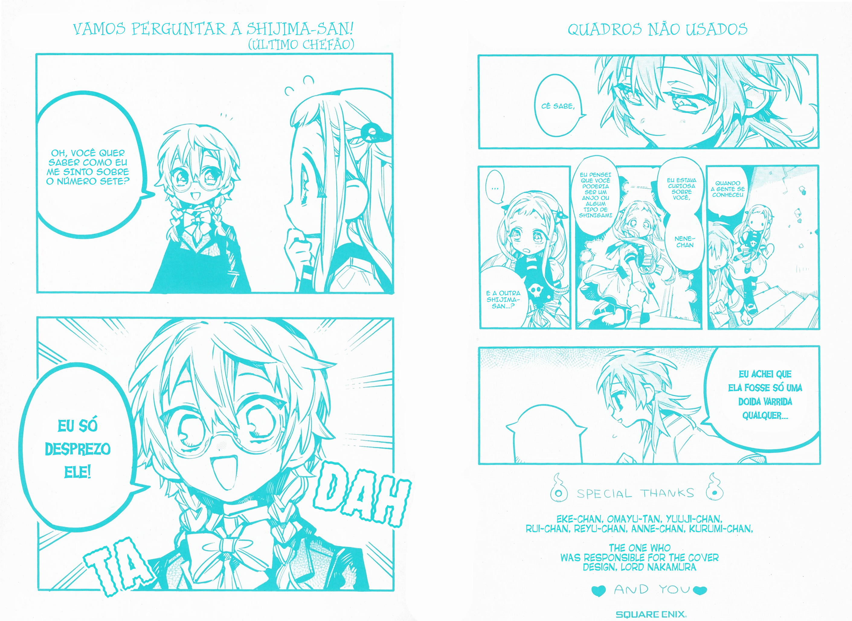 Toilet-Bound Hanako-kun Capítulo 55 Página 36