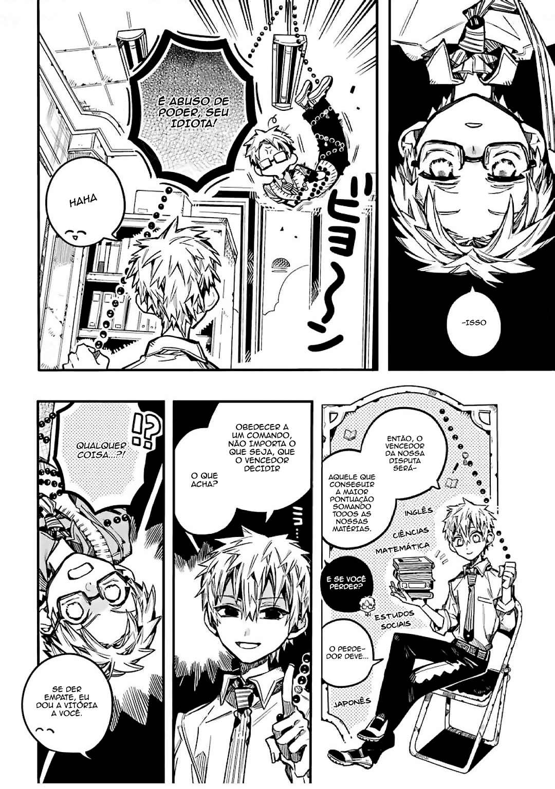 Toilet-Bound Hanako-kun Capítulo 59 Página 10