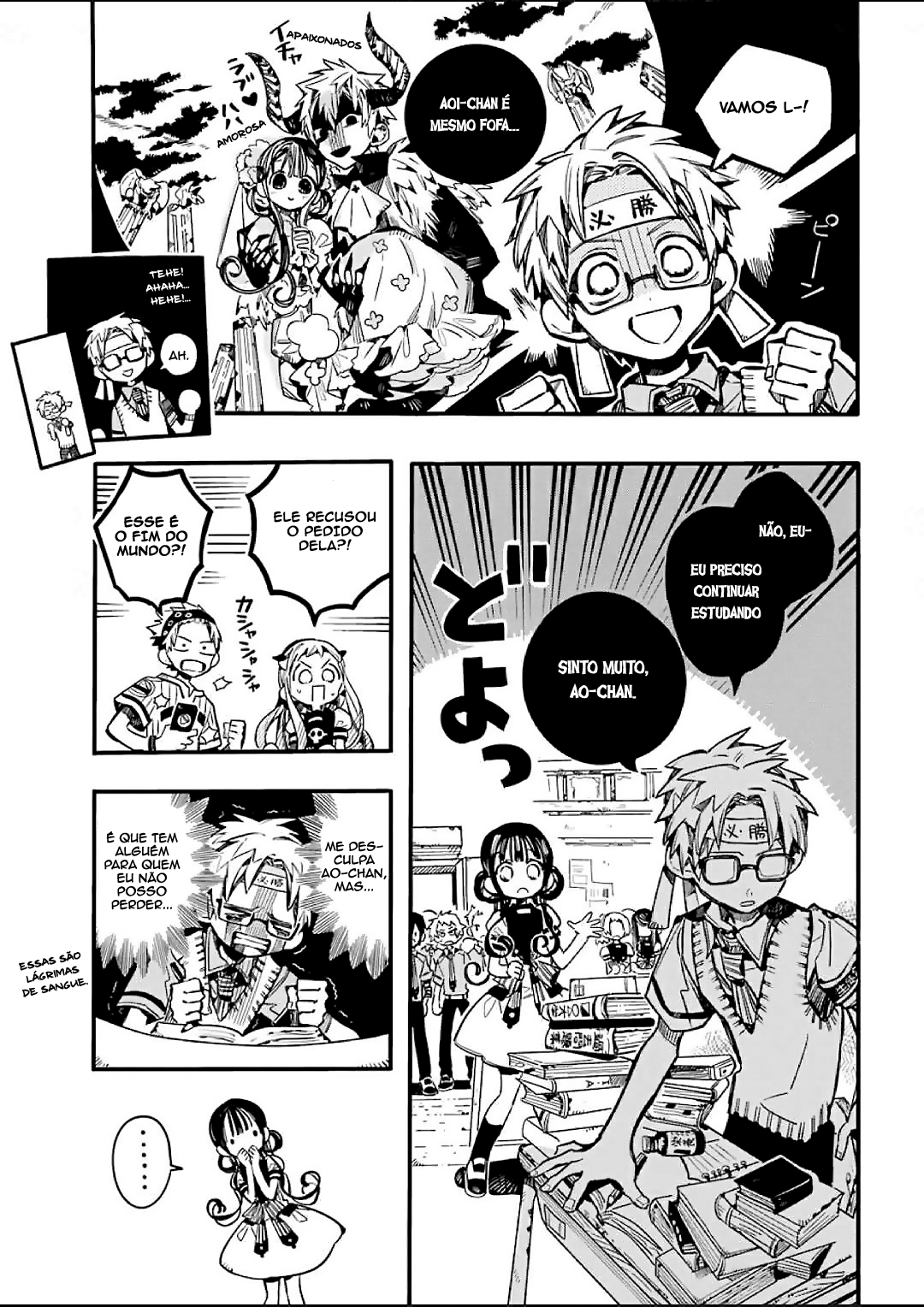 Toilet-Bound Hanako-kun Capítulo 59 Página 17