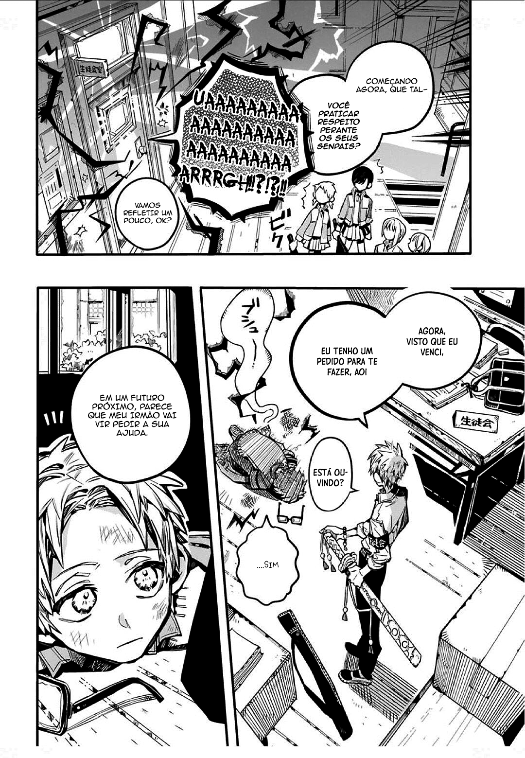 Toilet-Bound Hanako-kun Capítulo 59 Página 28