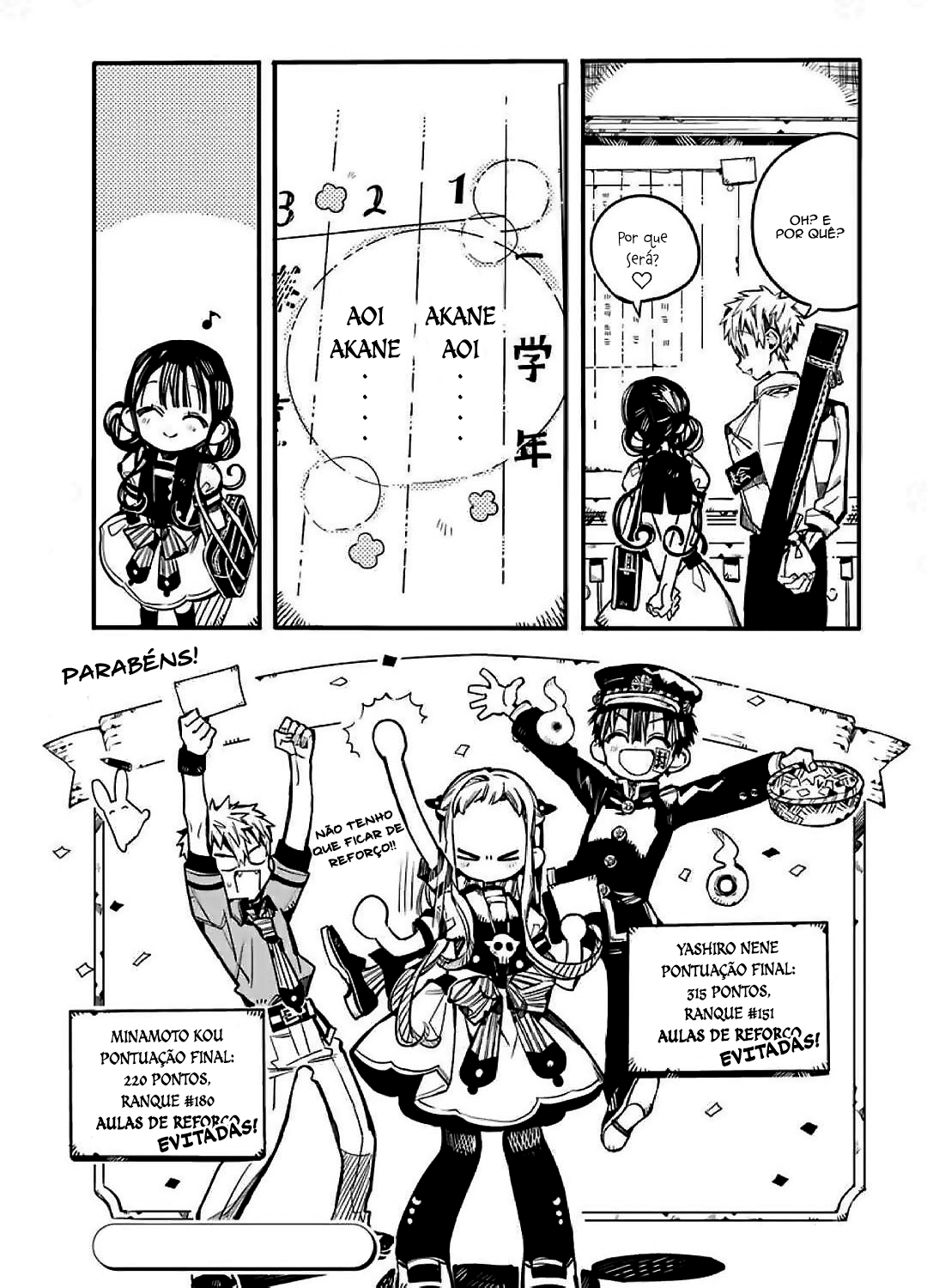 Toilet-Bound Hanako-kun Capítulo 59 Página 33