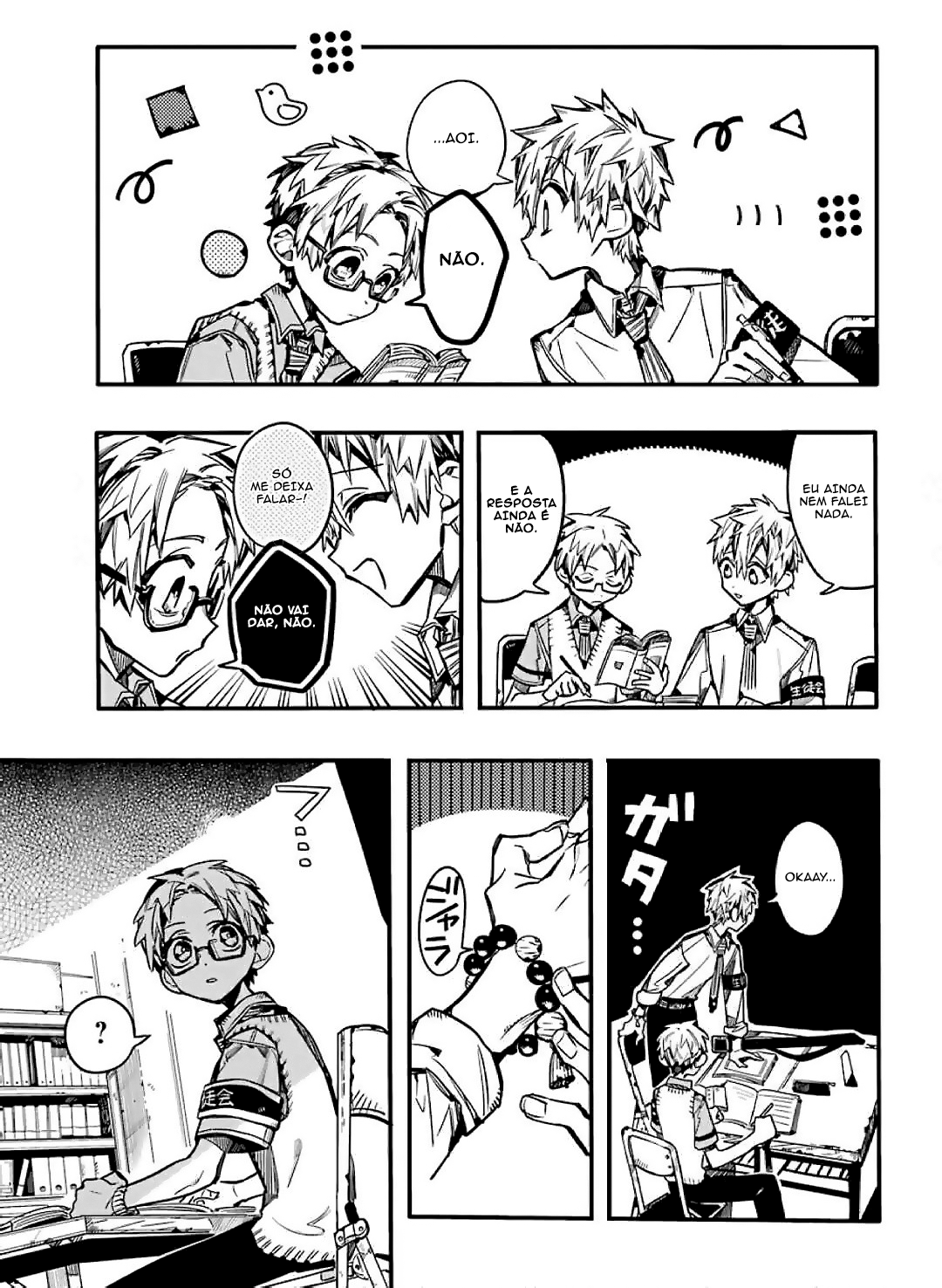 Toilet-Bound Hanako-kun Capítulo 59 Página 9