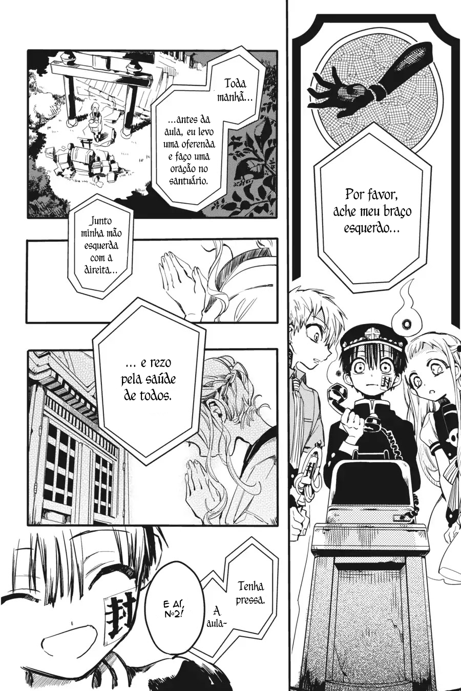 Toilet-Bound Hanako-kun Capítulo 6 Página 13