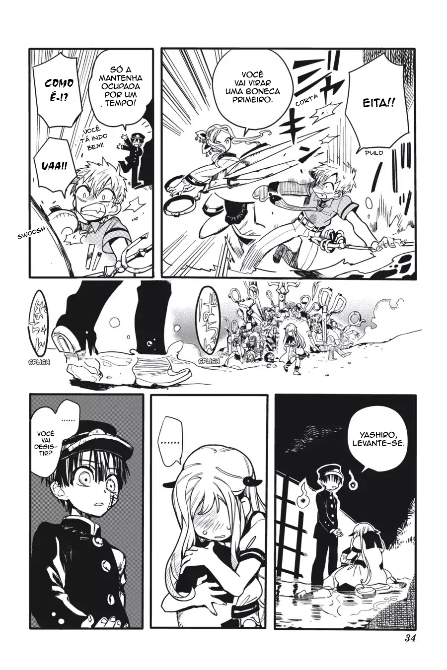 Toilet-Bound Hanako-kun Capítulo 6 Página 35