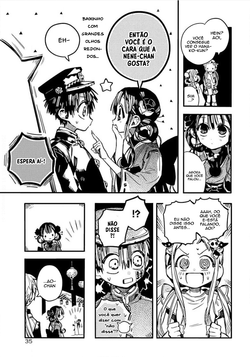 Toilet-Bound Hanako-kun Capítulo 64 Página 10