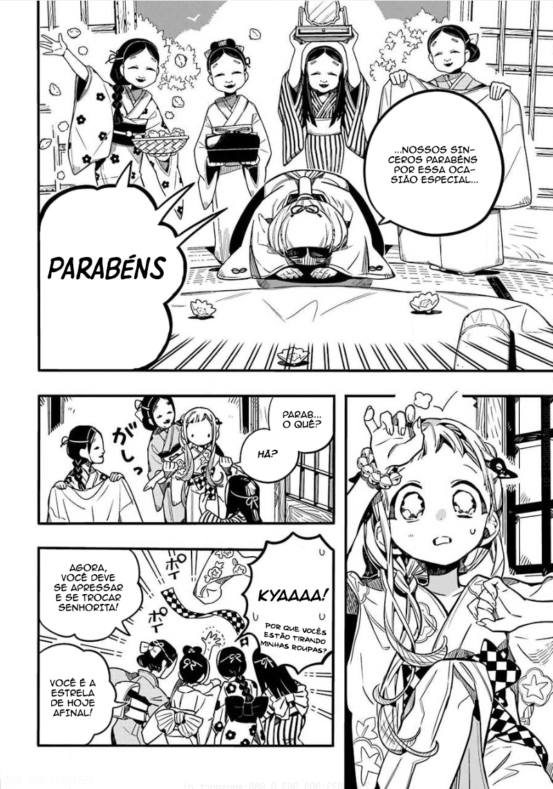 Toilet-Bound Hanako-kun Capítulo 67 Página 14