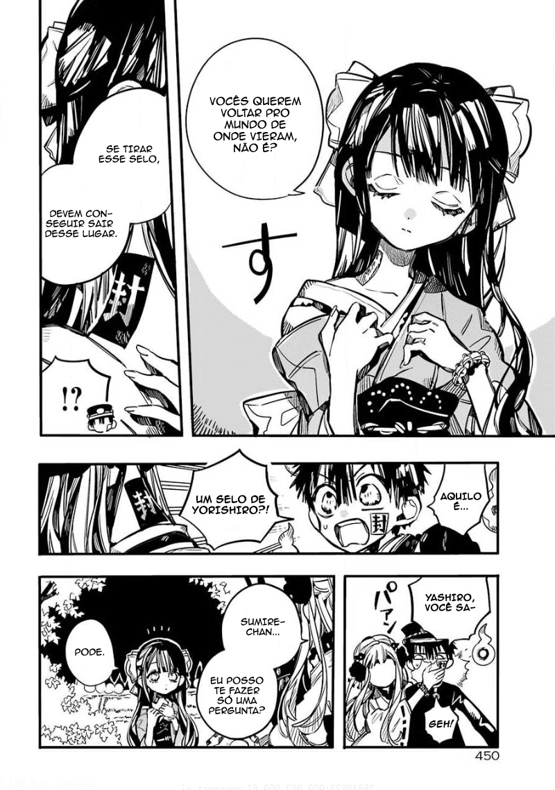 Toilet-Bound Hanako-kun Capítulo 68 Página 14