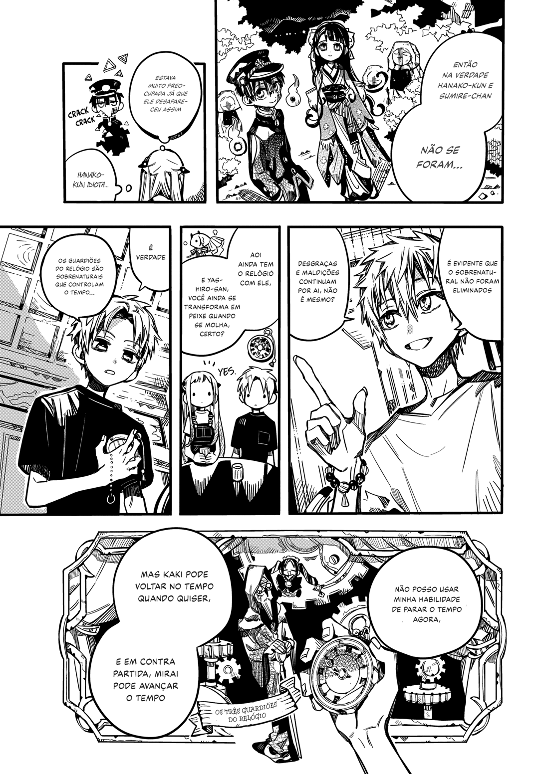 Toilet-Bound Hanako-kun Capítulo 73 Página 12