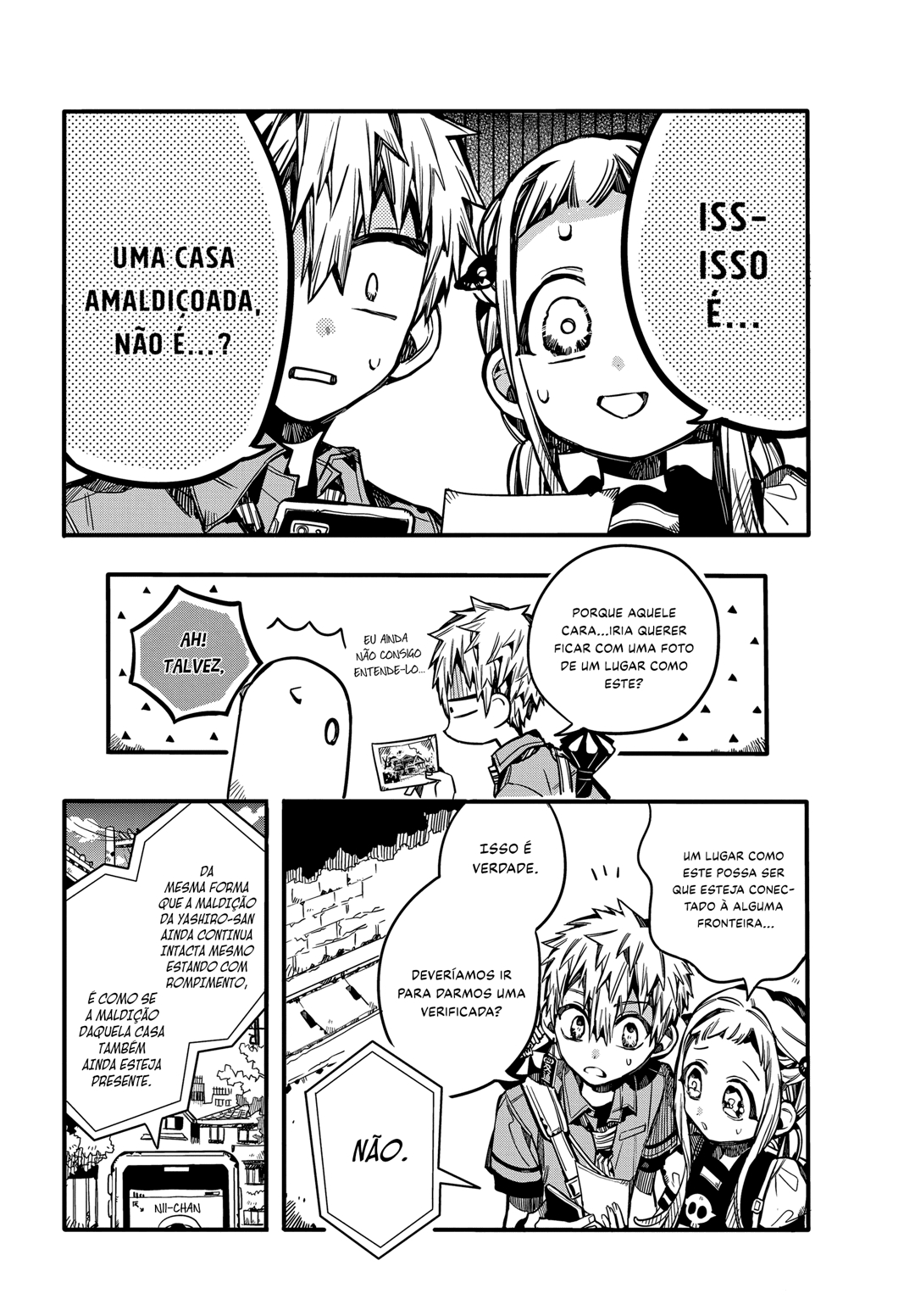 Toilet-Bound Hanako-kun Capítulo 75 Página 12