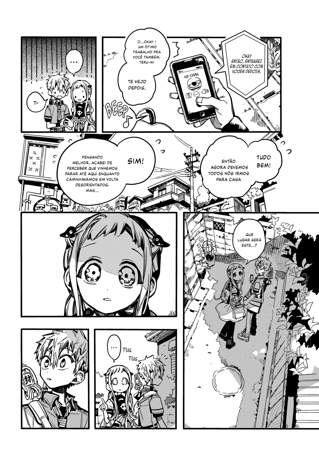 Toilet-Bound Hanako-kun Capítulo 75 Página 14