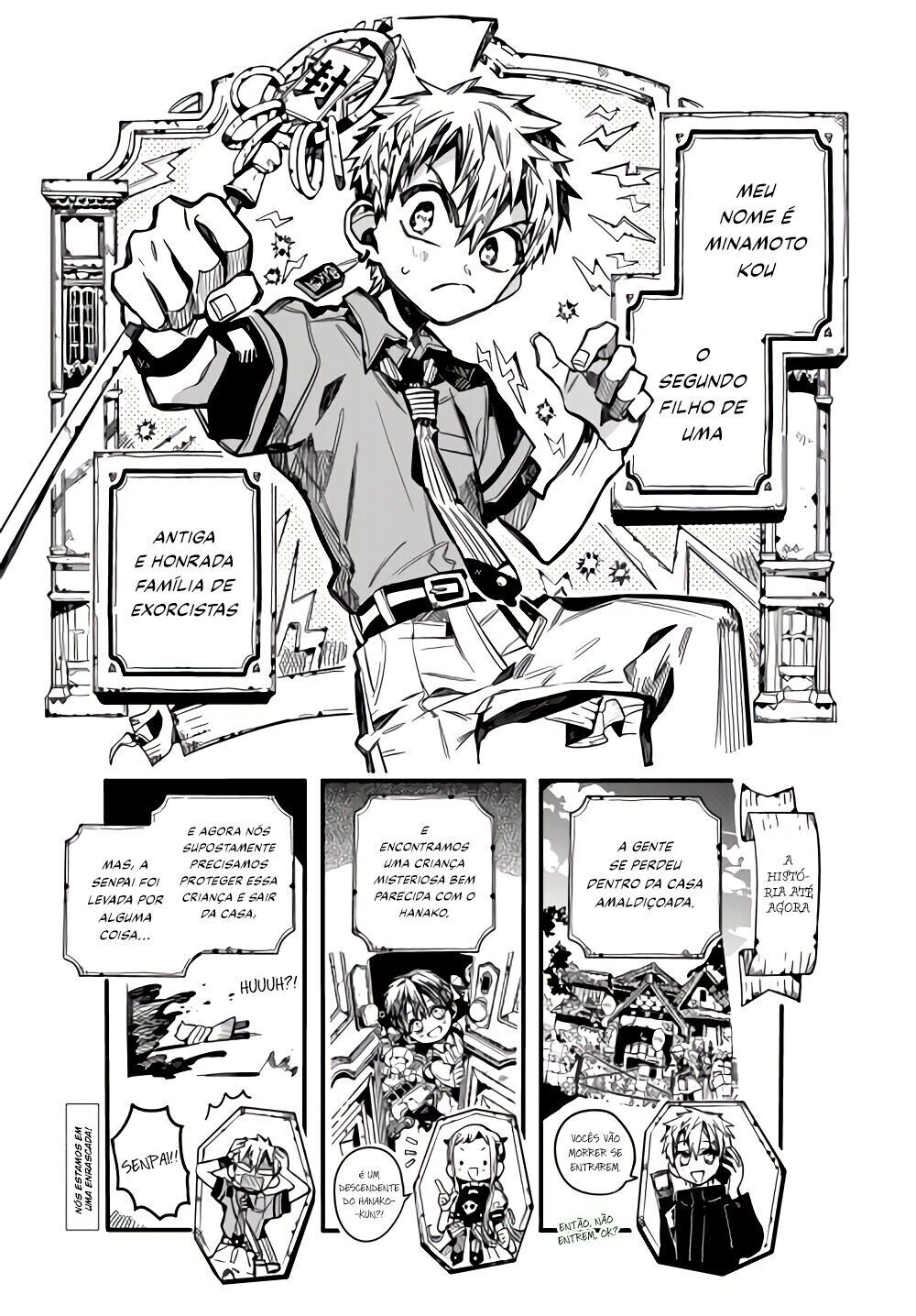 Toilet-Bound Hanako-kun Capítulo 77 Página 4