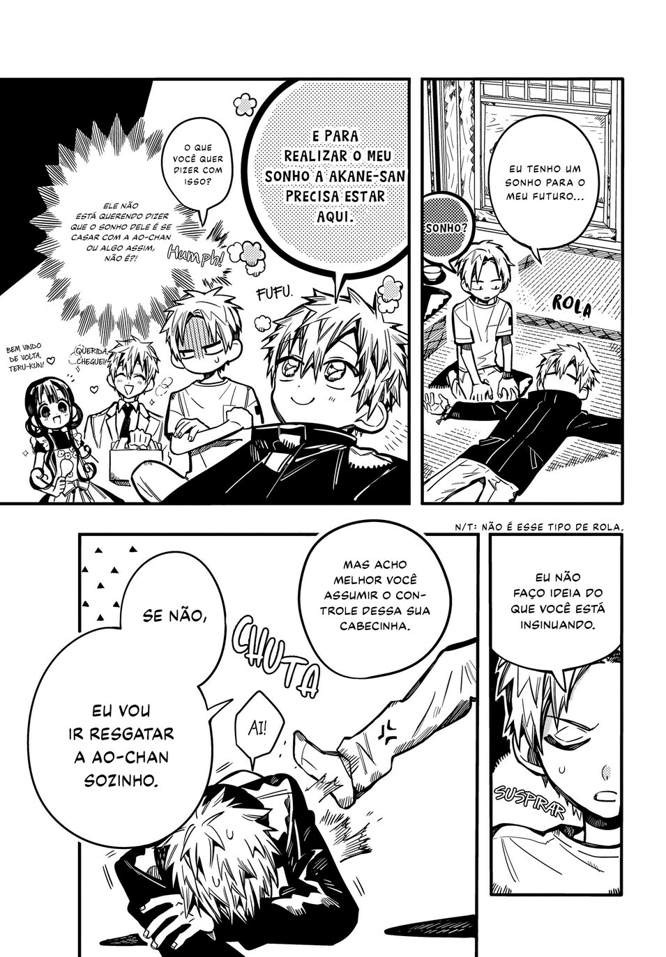 Toilet-Bound Hanako-kun Capítulo 79 Página 33