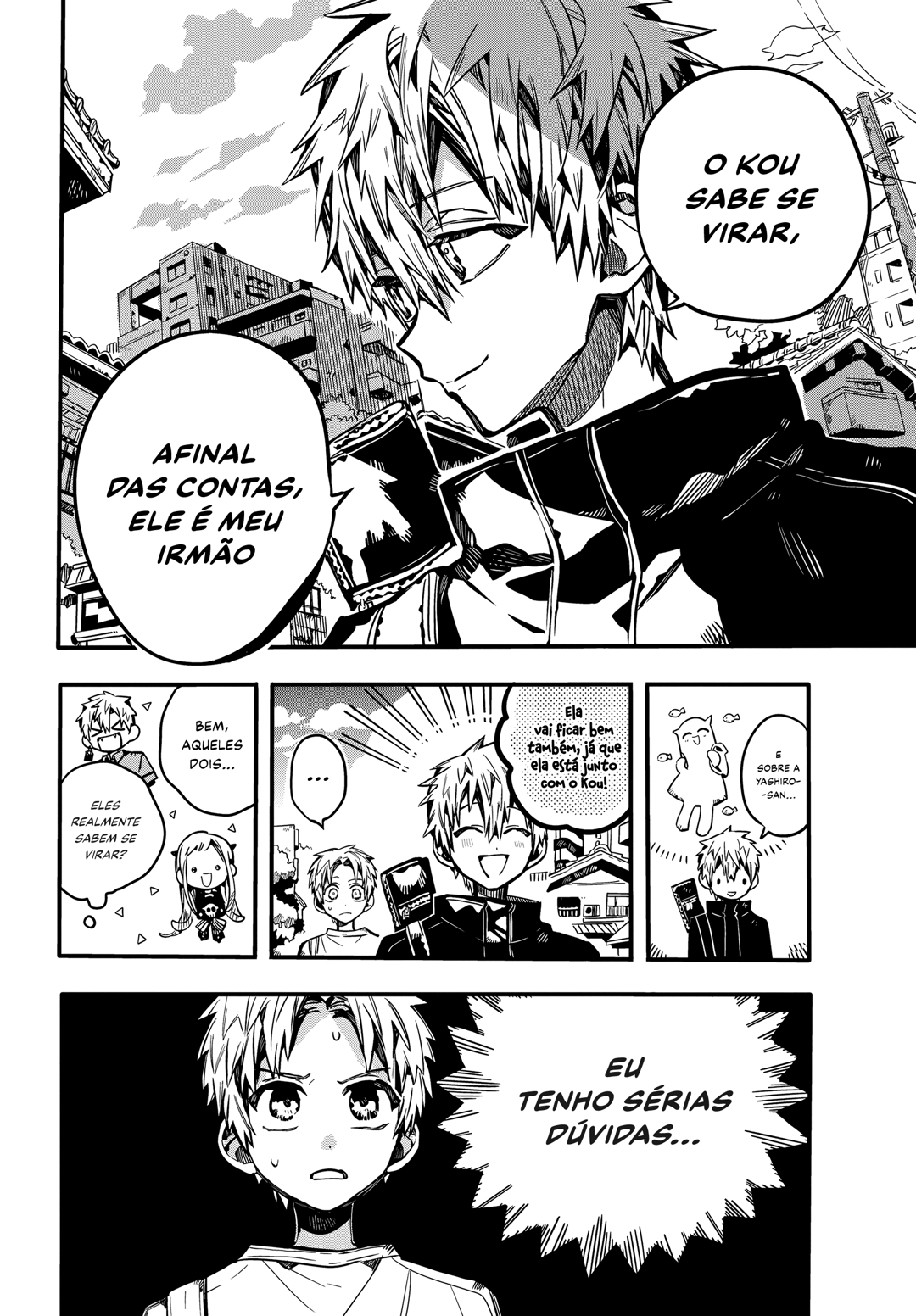 Toilet-Bound Hanako-kun Capítulo 80 Página 4