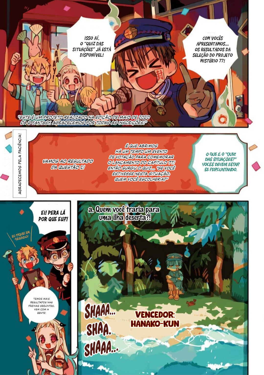 Toilet-Bound Hanako-kun Capítulo 87 Página 2