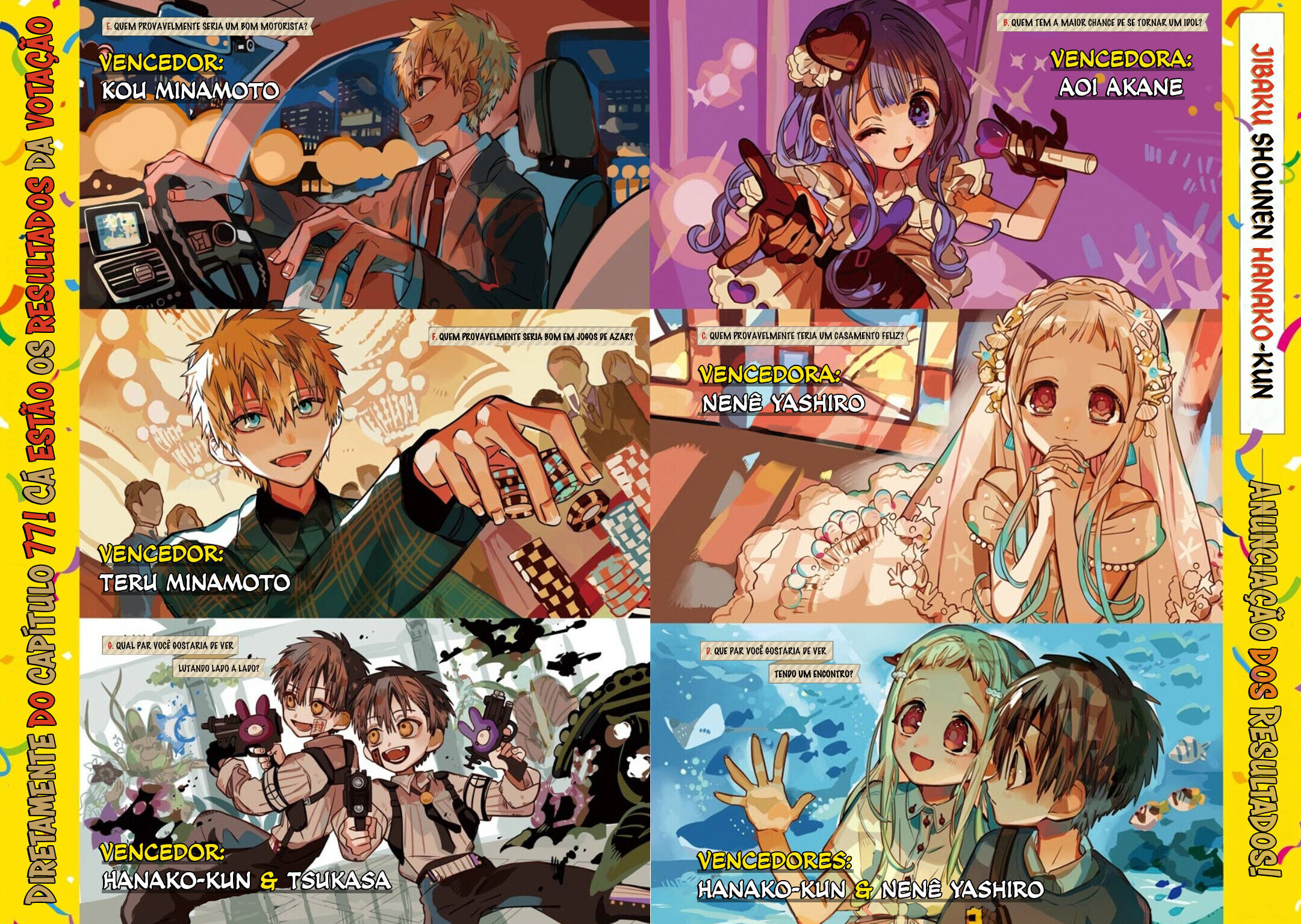 Toilet-Bound Hanako-kun Capítulo 87 Página 3